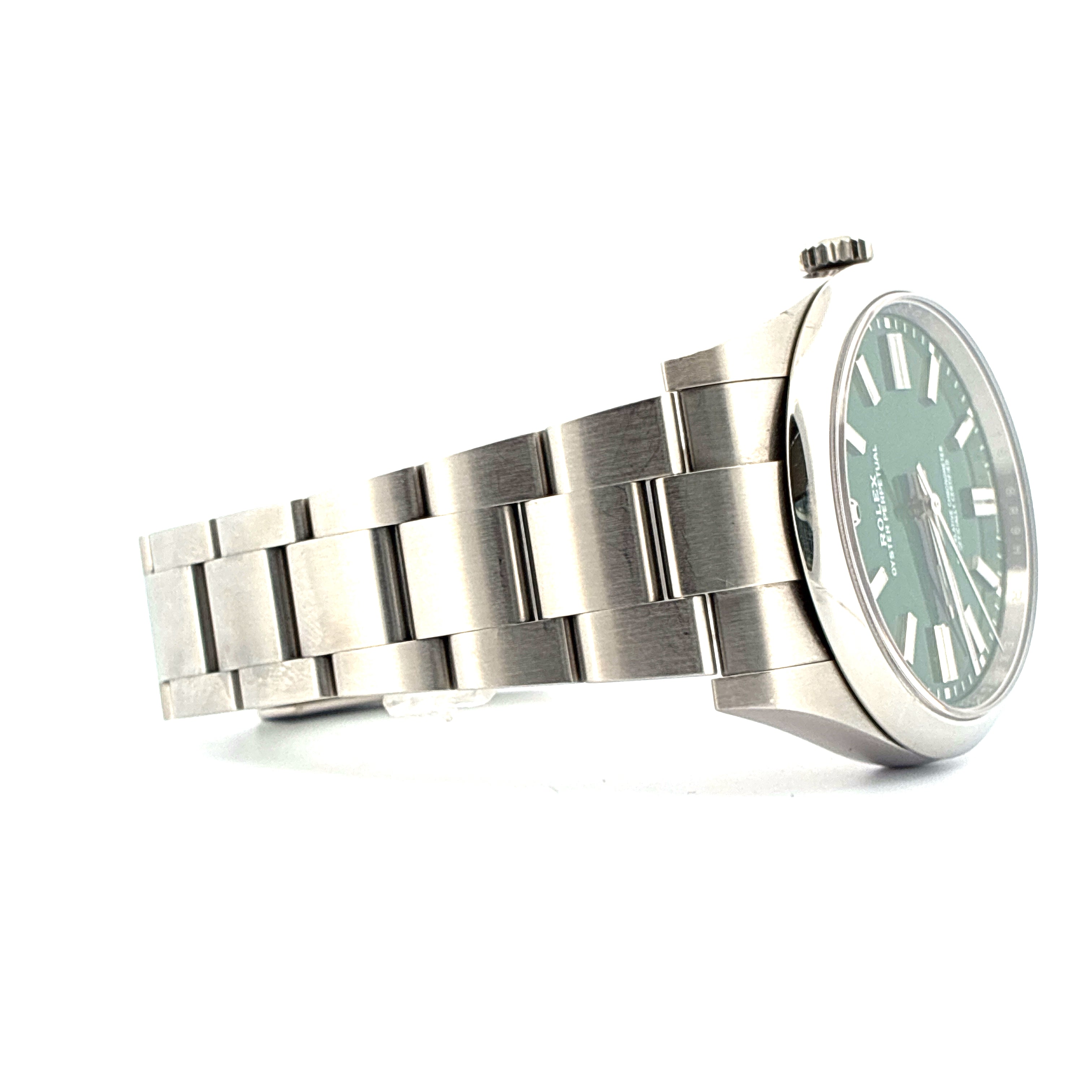 Rolex - Oyster Perpetual 41 / Green Dial / Box & Papers / 2021 - [product_sku]