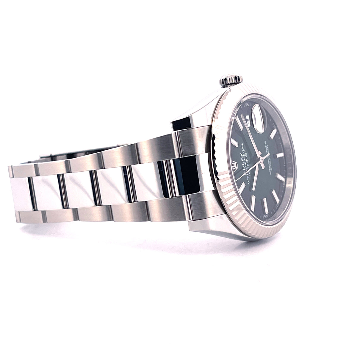 Datejust 126334 Green "Ombre" / Full Links / Full Set / 2026
