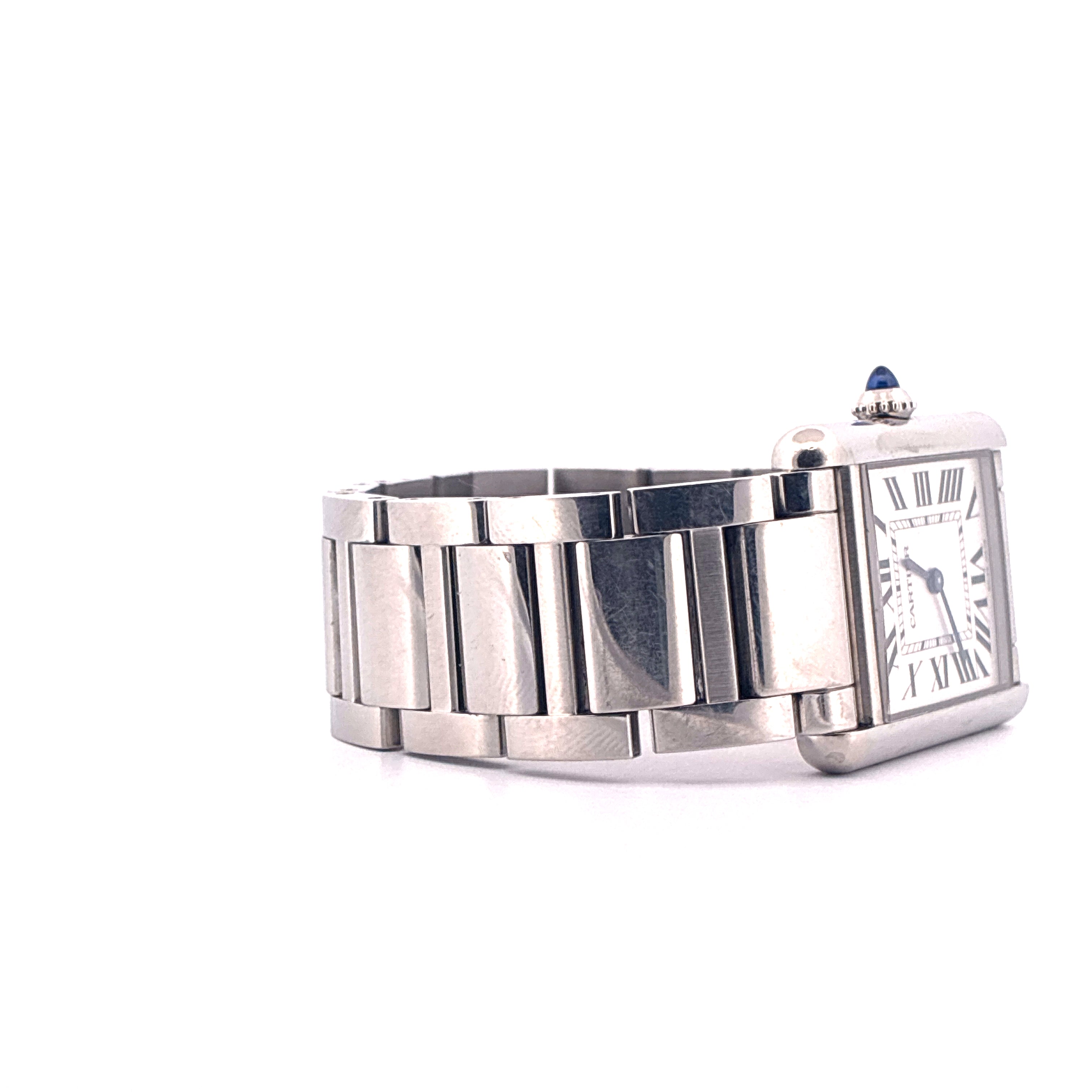 Cartier - Tank Must De Cartier / watch only / stainless steel / folding clasp - [product_sku]