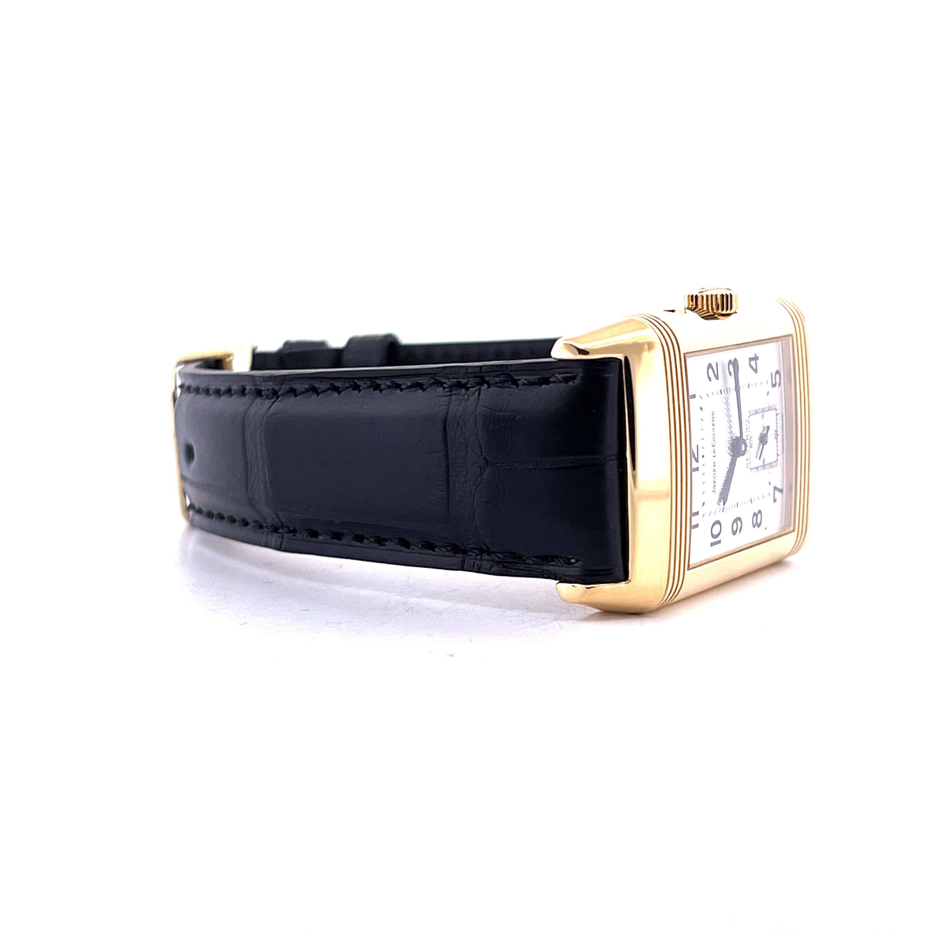 Jaeger LeCoultre - Jaeger-LeCoultre Reverso Duoface 18kt YG (Service 2024) - Juwelier Spliedt
