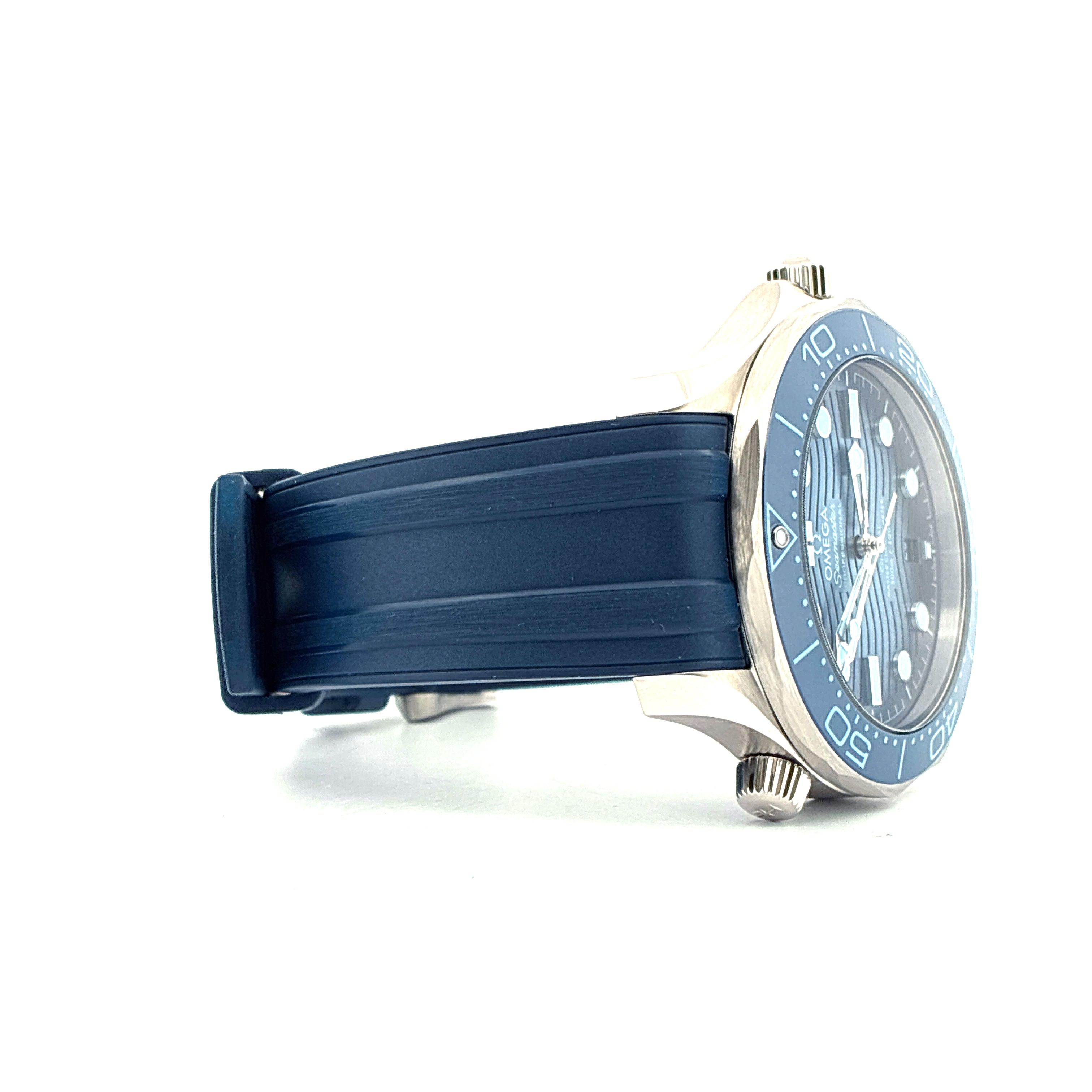 Omega - Seamaster Diver 300 M Co-axial Summer Blue Seamaster / Ice Dial / Like New / Full-Set / 2025 - [product_sku]