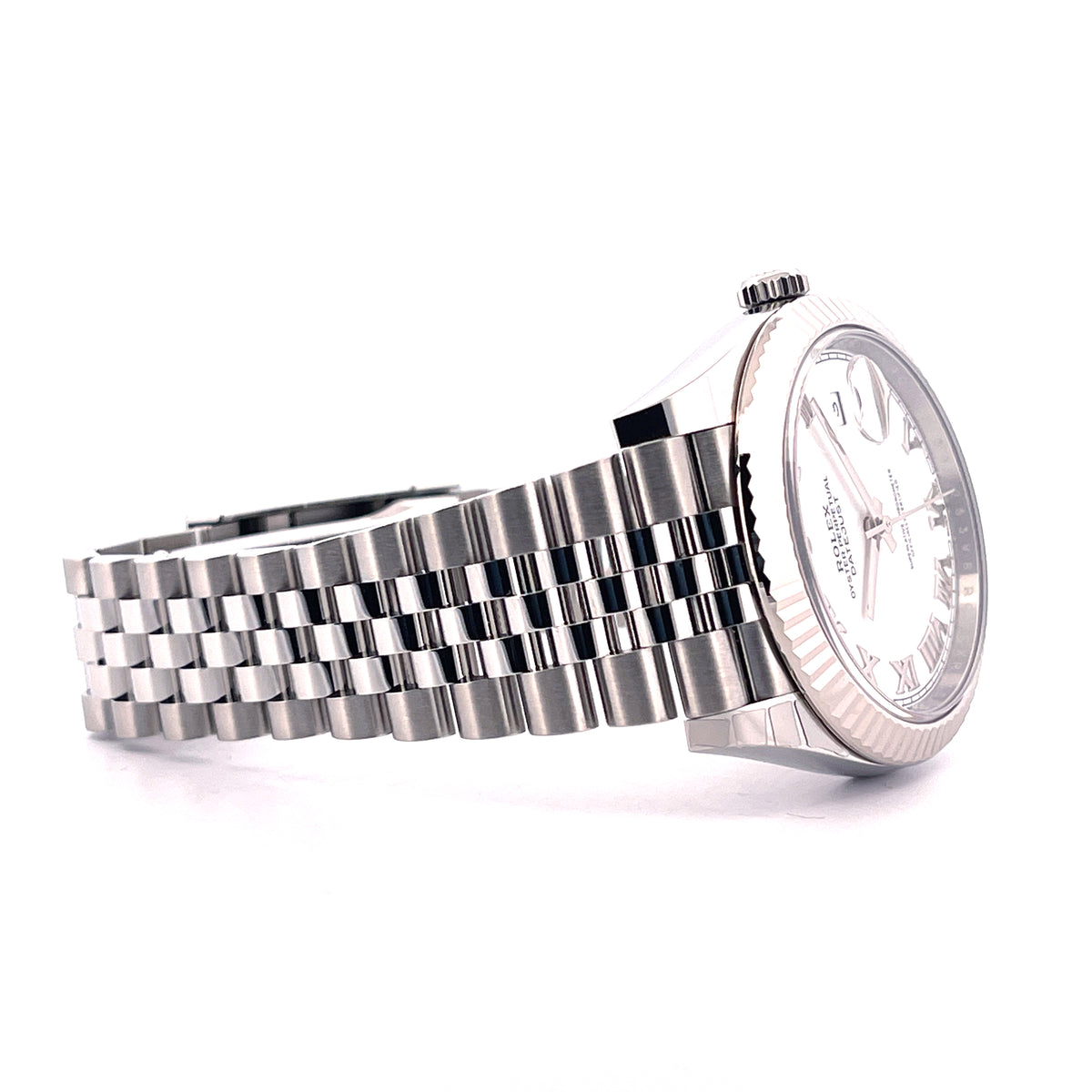 Datejust 41 White Dial Roman / Jubilee / Full Set + Invocie / Unworn / 2022