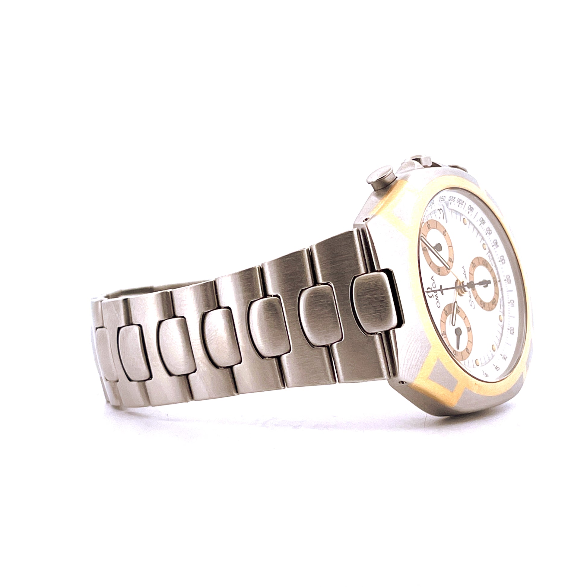 Omega - Omega Seamaster Polaris Big Size Chronograph White - [product_sku]