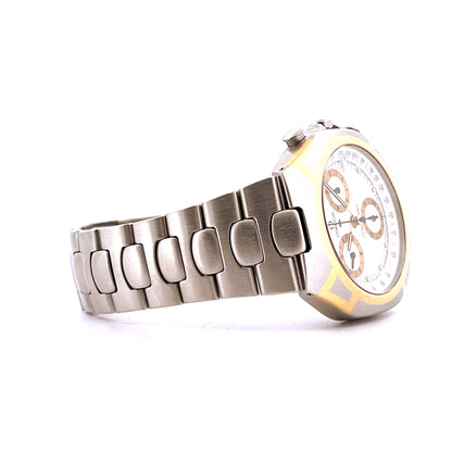 Omega - Omega Seamaster Polaris Big Size Chronograph White - [product_sku]