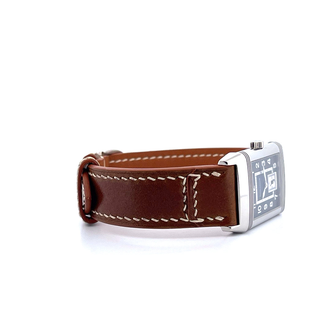 Jaeger LeCoultre - Reverso Classique Latitude / very rare / 2nd steel strap / ca. 2003 - [product_sku]