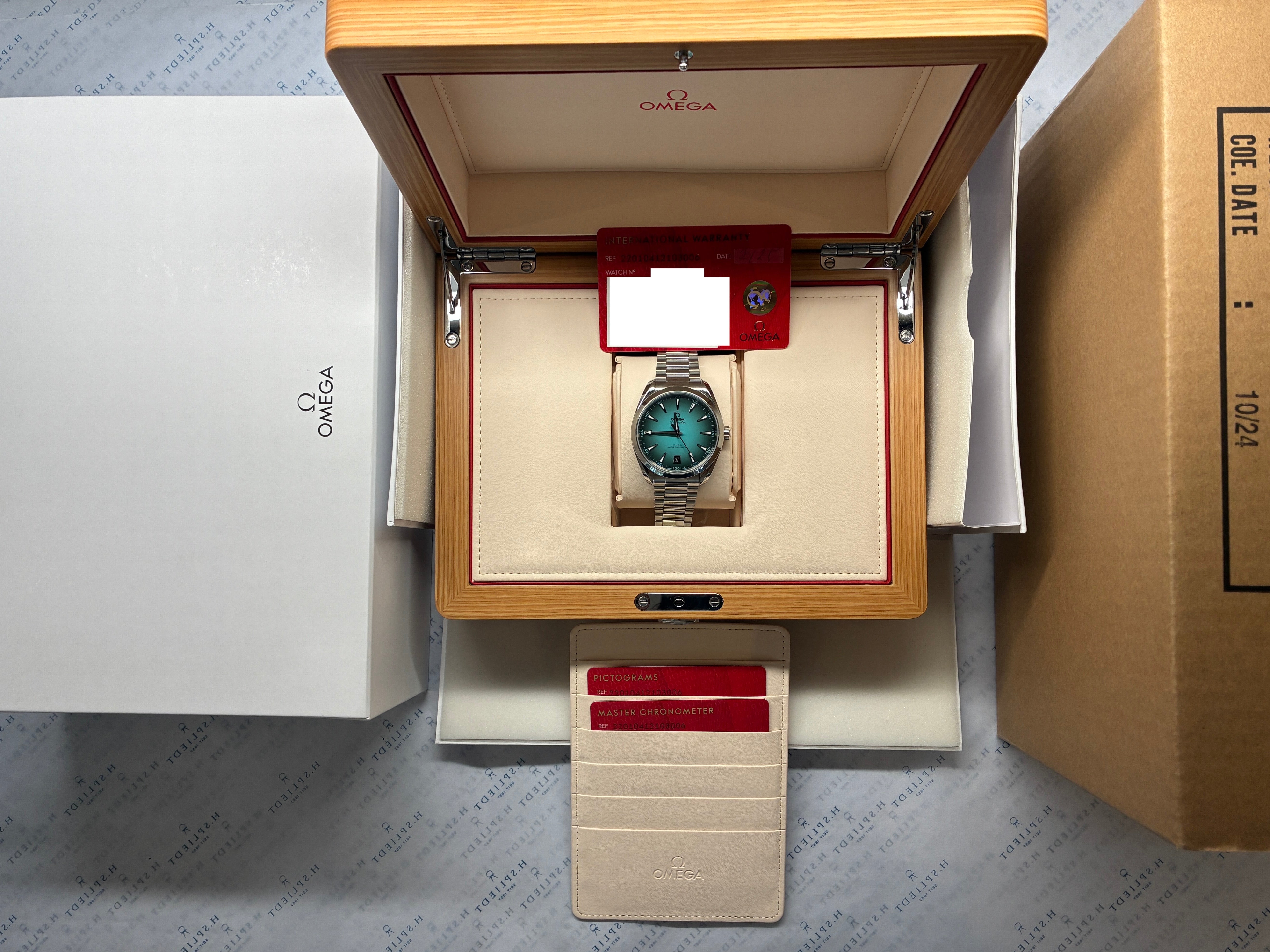 Omega - Seamaster Aqua Terra 150m / Blue Dial / Full-Set / 2025 - [product_sku]