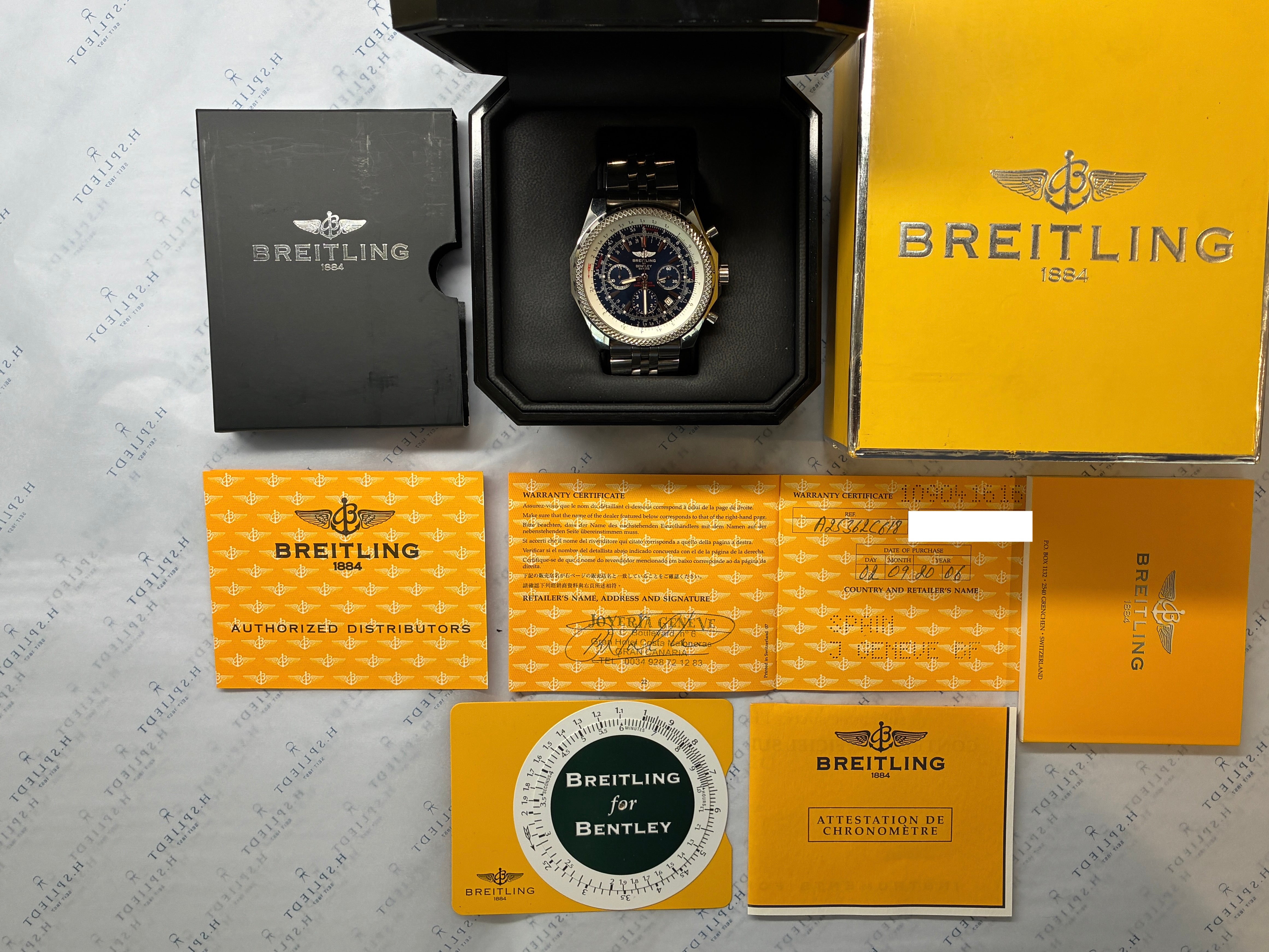 Bentley Motors / Blue Dial / Full-Set / 2006