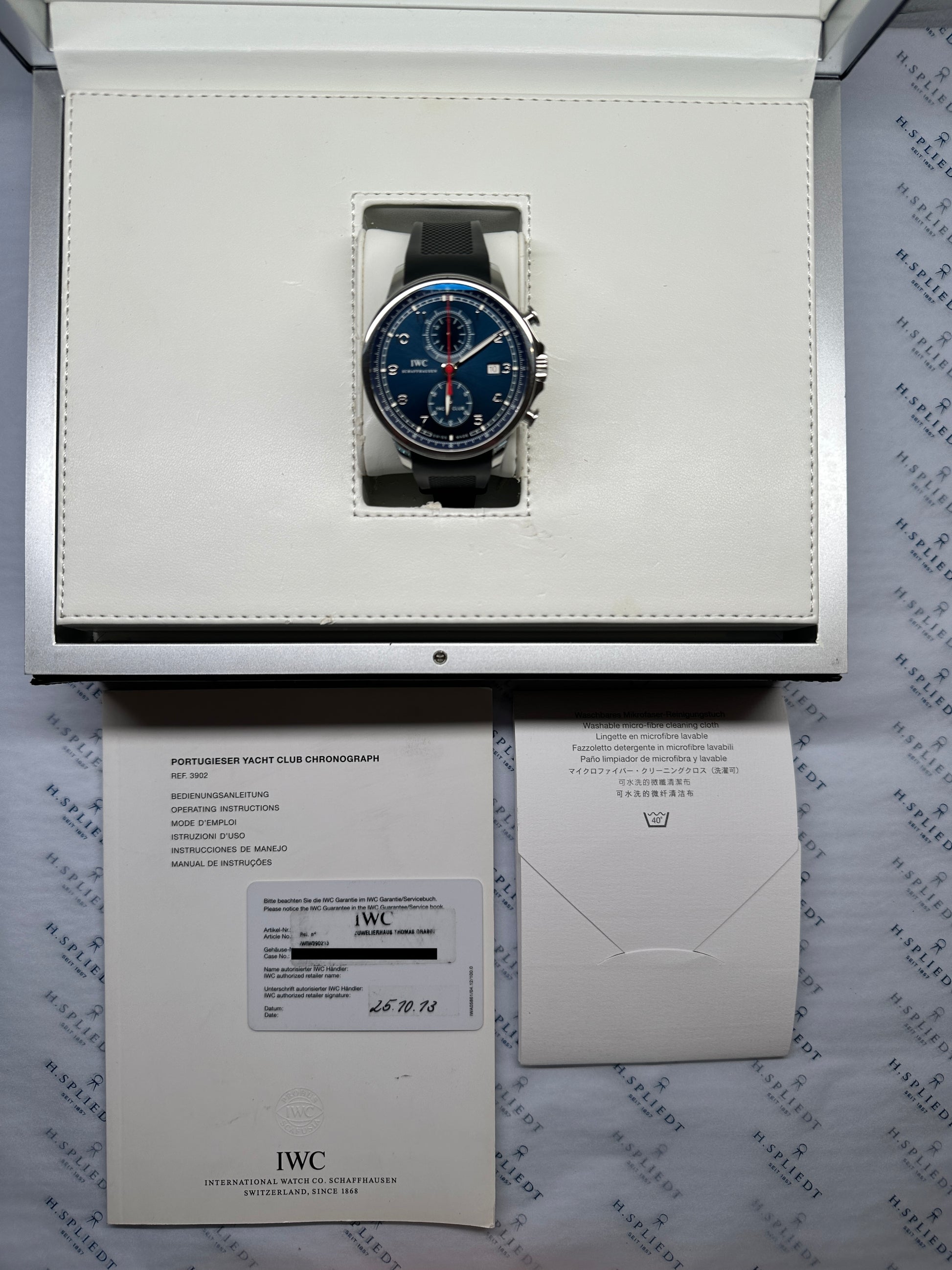 IWC - IWC Portuguese Yacht Club Chronograph Laureus Limited Edition 1 of 1000 (2013) - [product_sku]