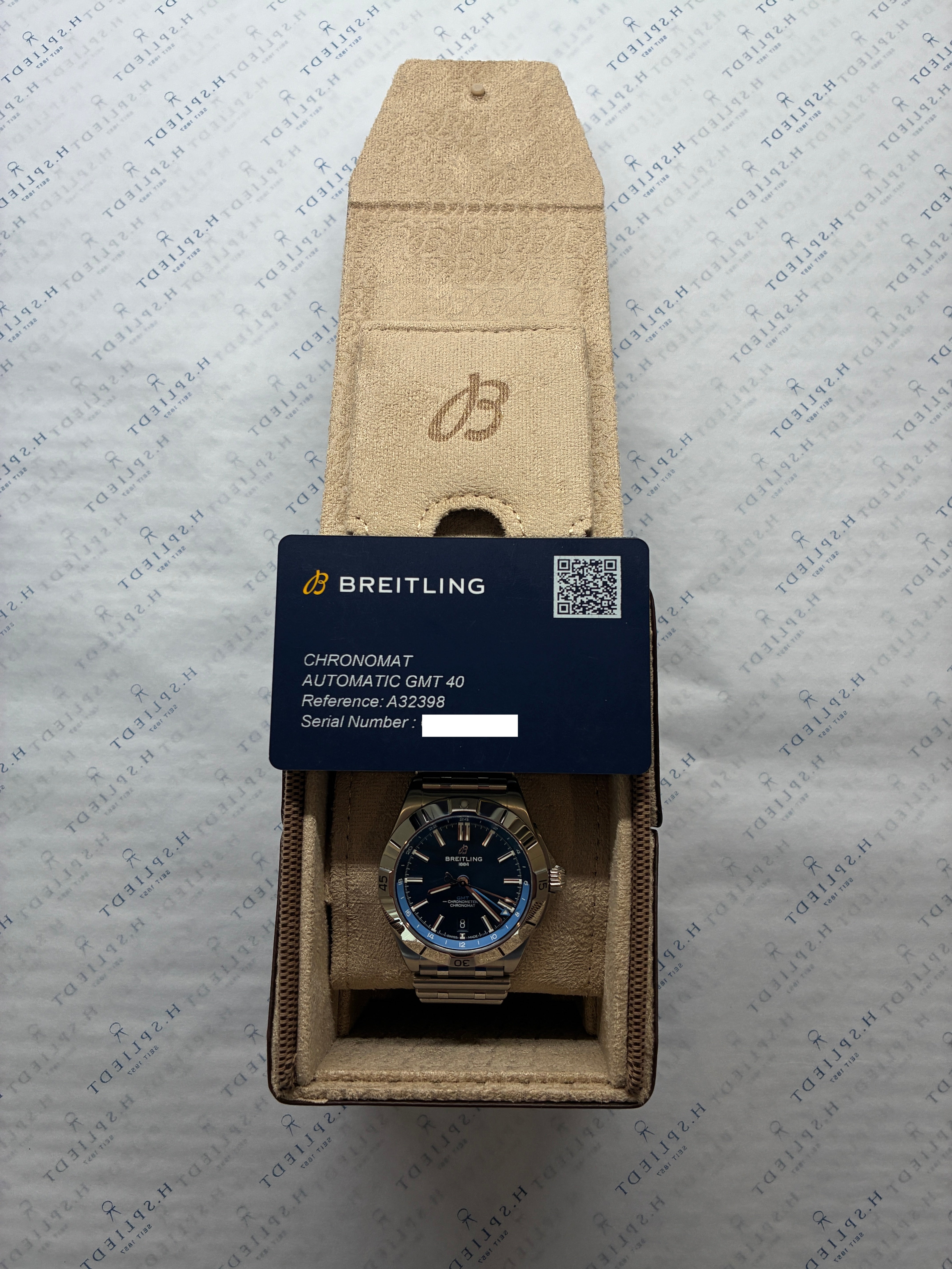 Chronomat GMT 1 of 288 / Sylt Edition / Limited Edition Blue Dial / Full links / Full-Set / 2023