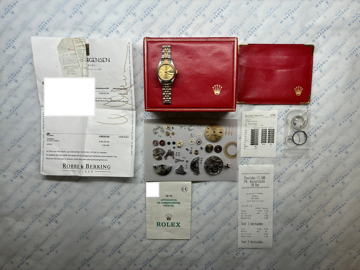 Lady-Datejust Bicolor / Jubilee / Full-Set / 2000