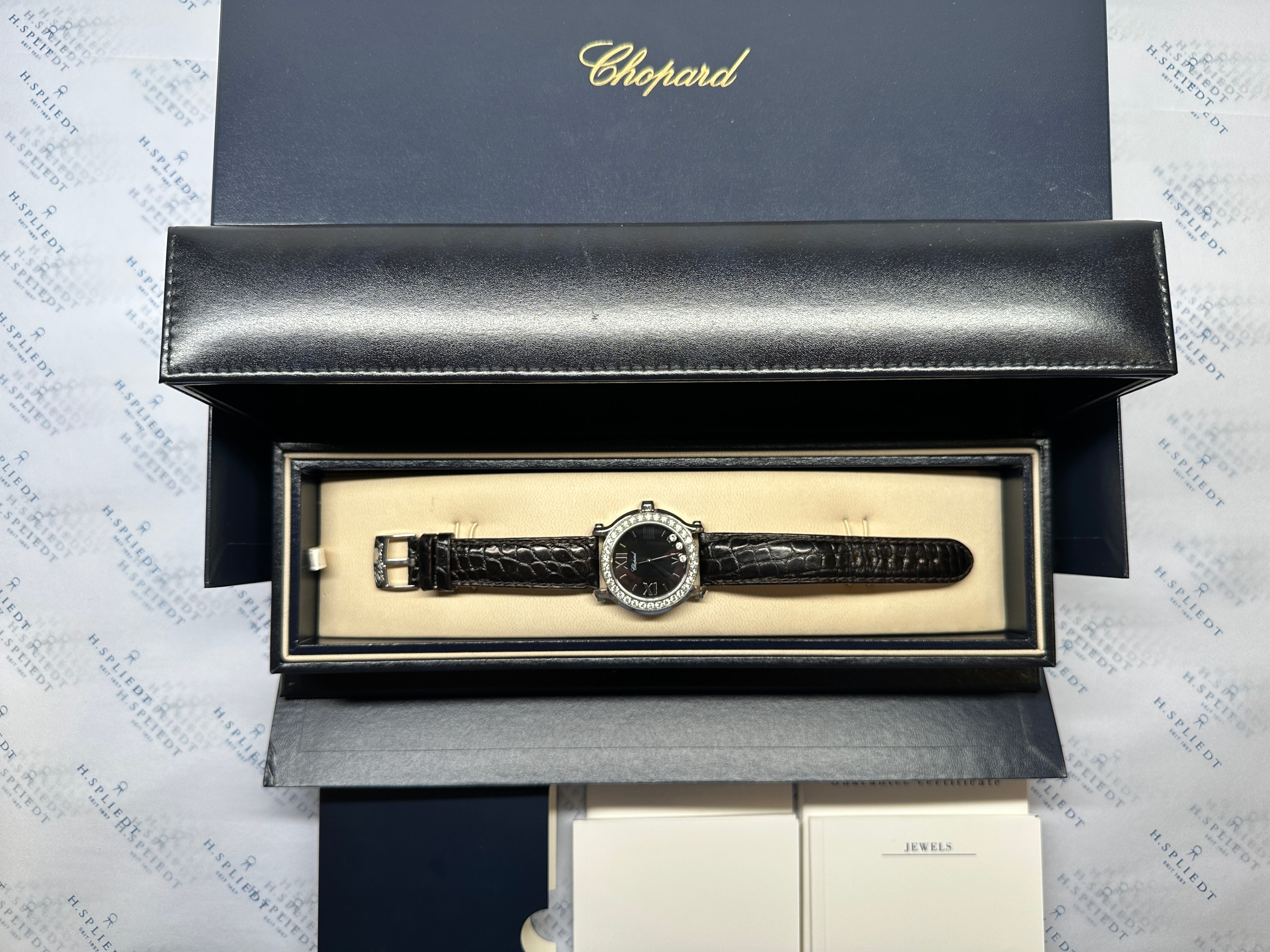 Happy Sport Round Quartz 36mm Diamonds / 2019