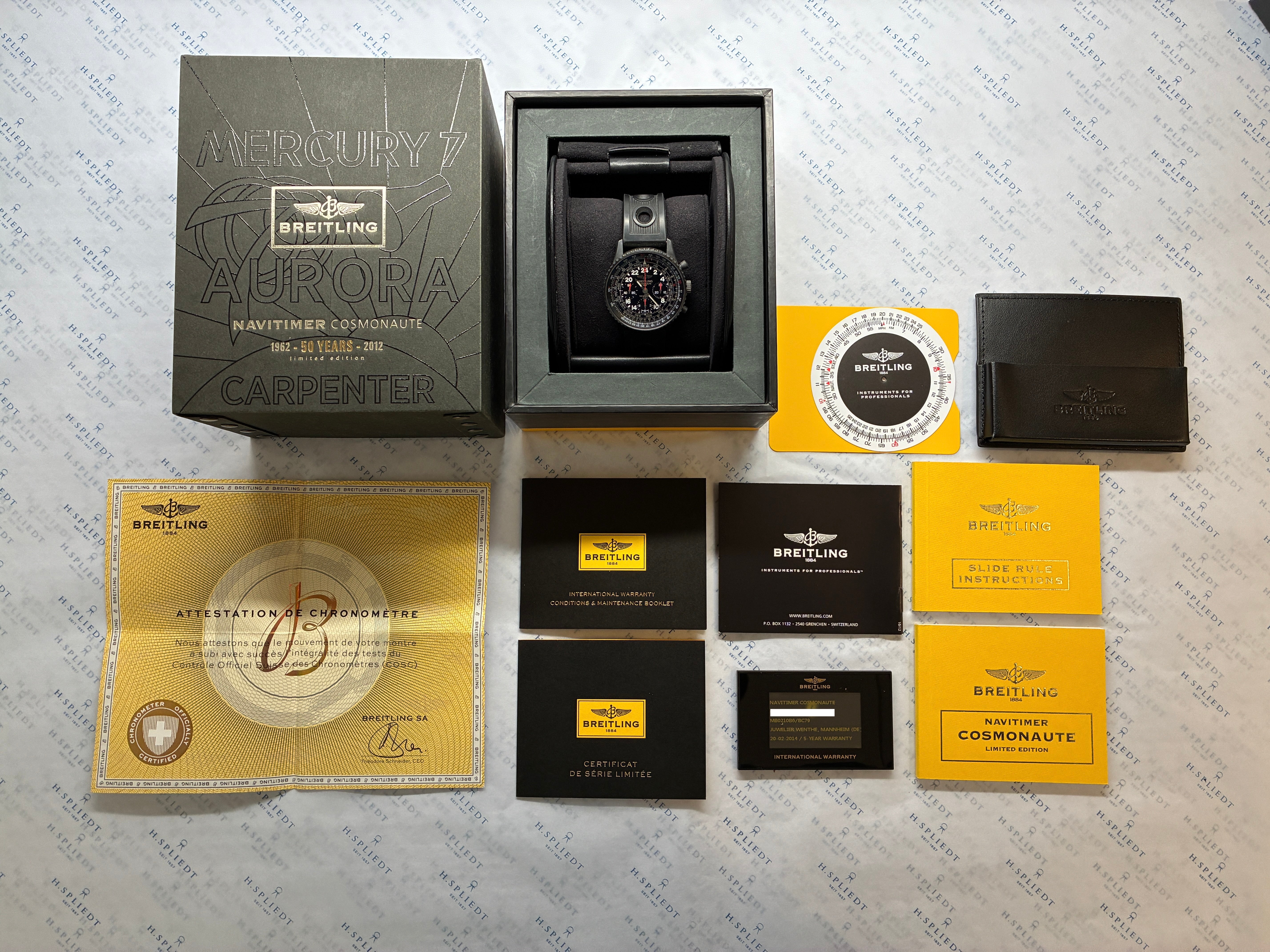 Navitimer Cosmonaute Limited Edition / 67 of 1000 / Full-Set 2014