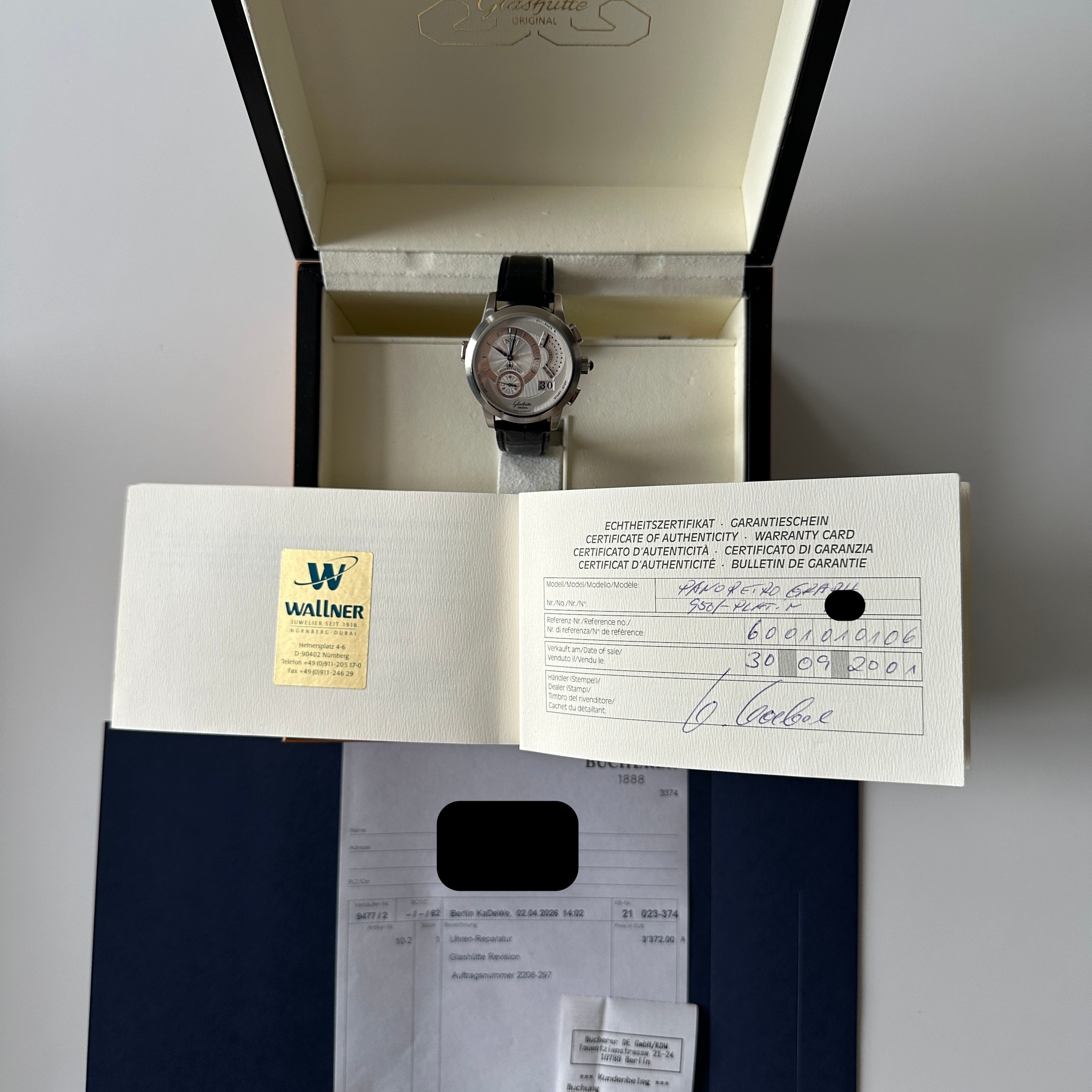 Glashütte Original Sport Evolution Panoramadatum