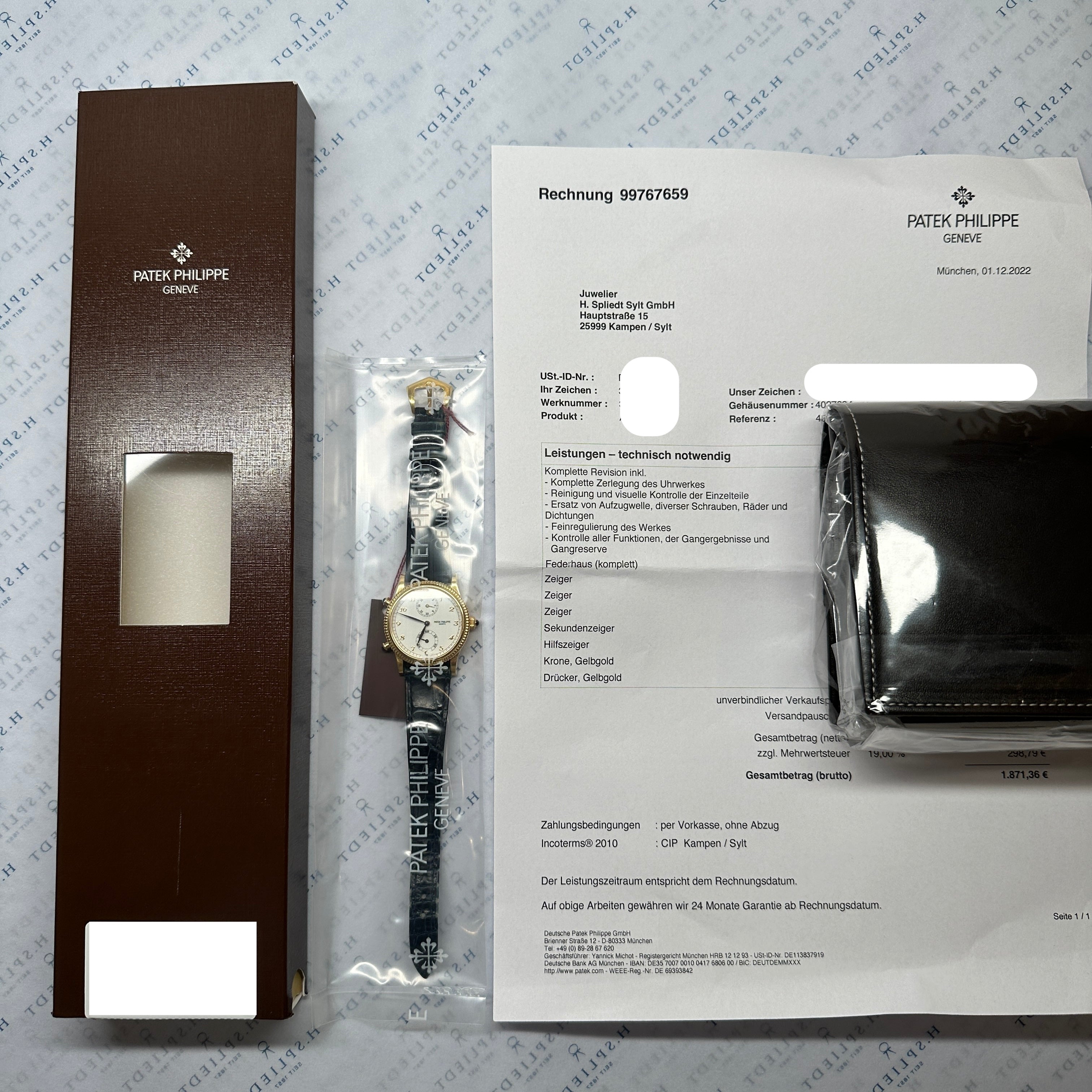 Lady Travel Time Ref. 4864J-001 / Service 2022 @ Patek / very good Condt / 2001