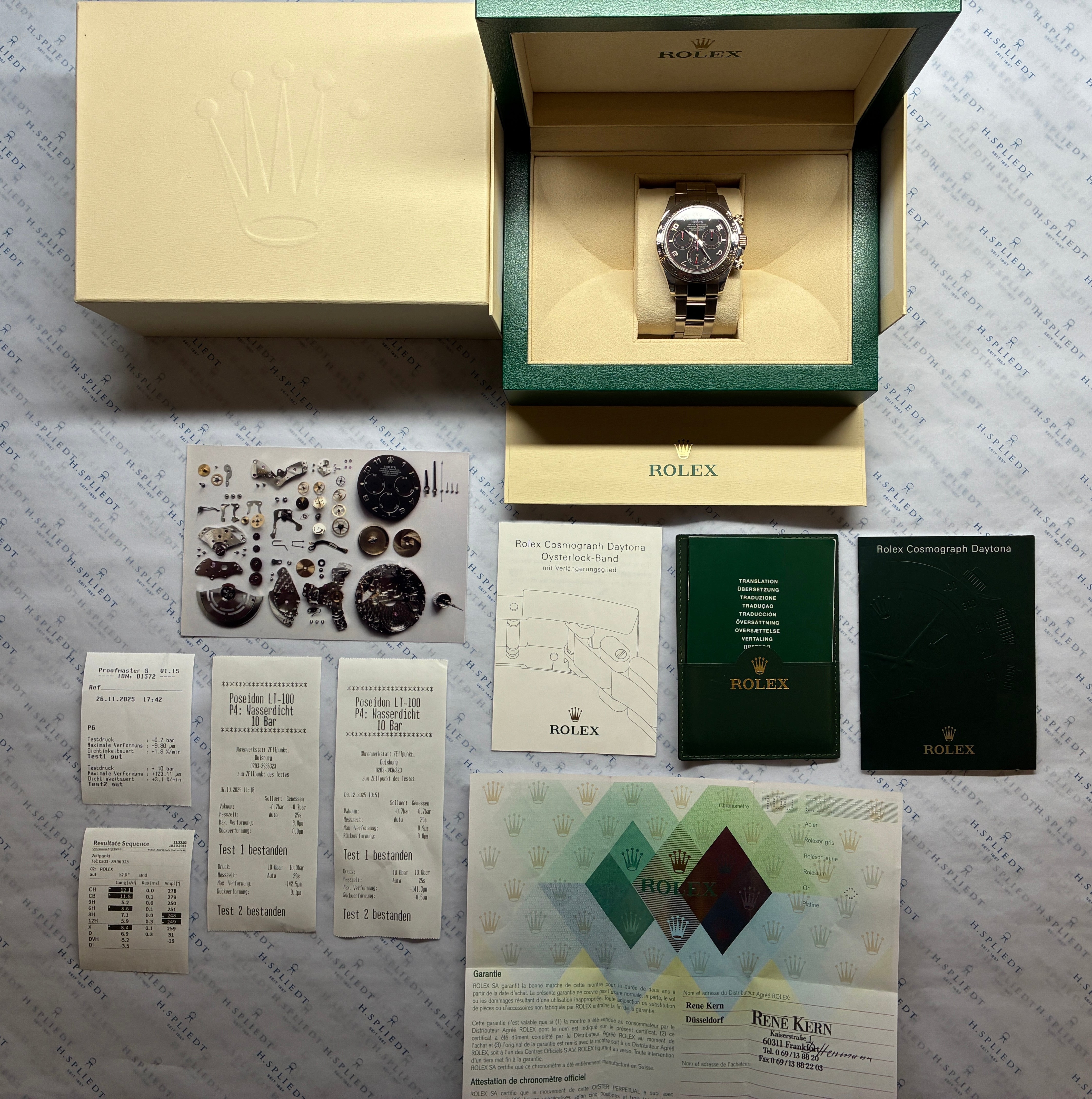 Daytona / Racing Dial / Whitegold / Full-Set / 2007