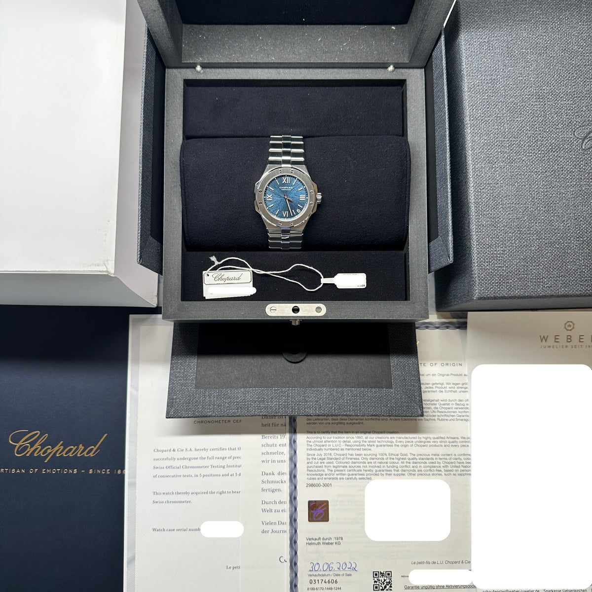 Alpine Eagle Blue 41 mm / Full Set / very good Condition / 2022