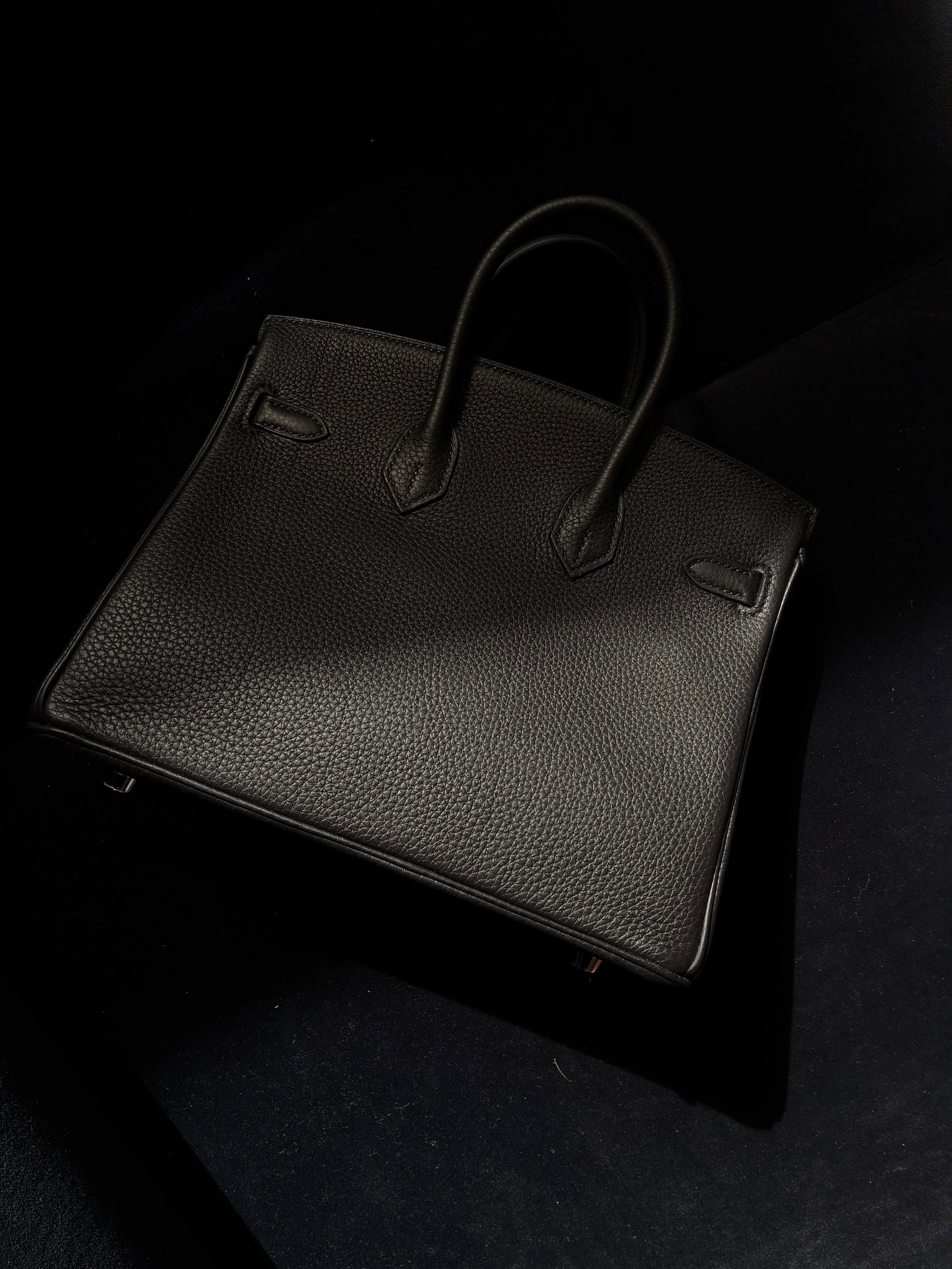 Hermes - Hermès Birkin 25 Togo Leder Noir Schwarz (2022) – Full Set inkl. Original Kaufbeleg - [product_sku]
