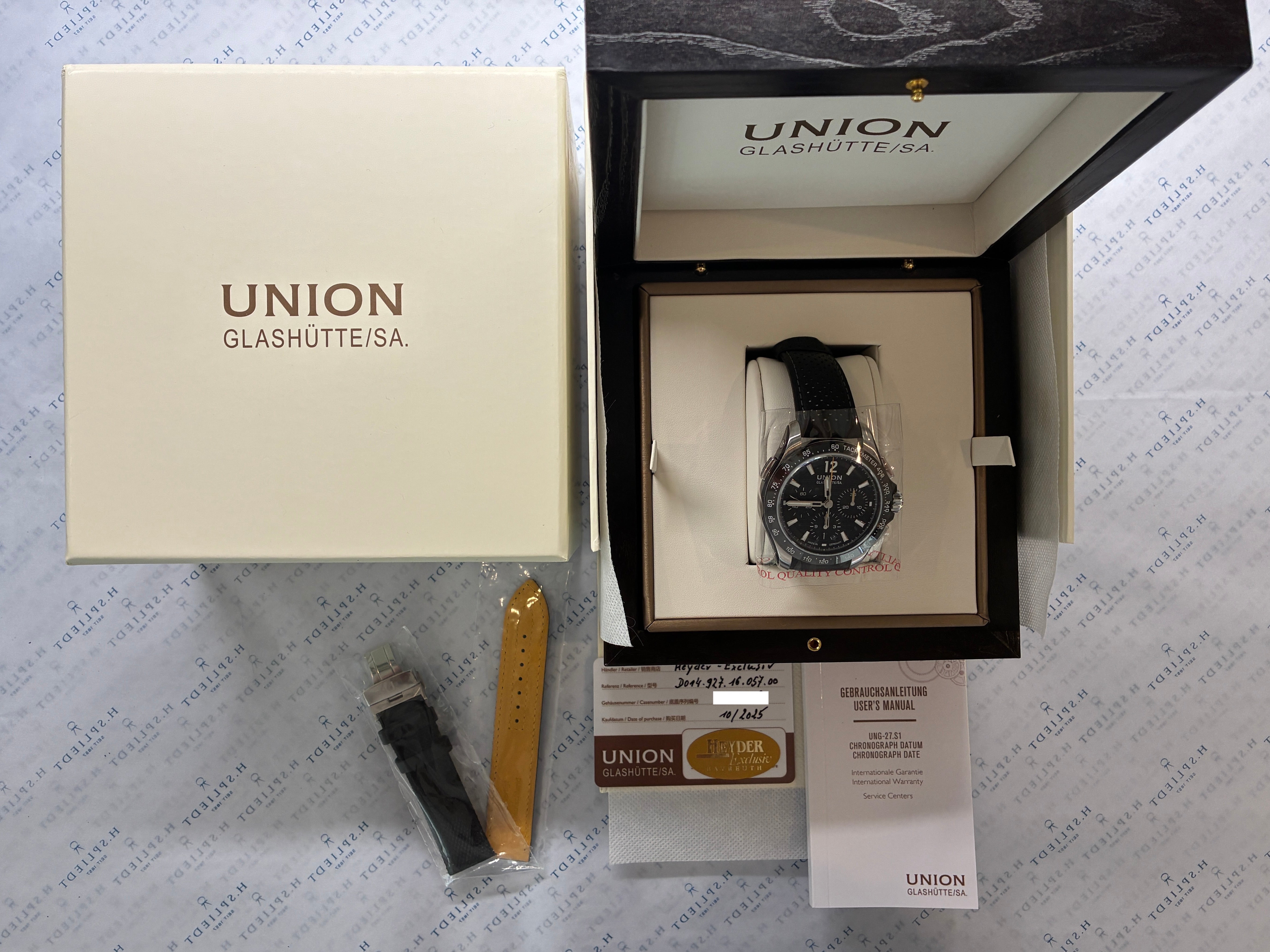 Union Glashütte - Belisar Chronograph / Sport Chronograph / Like New / Full-Set / 2025 - [product_sku]