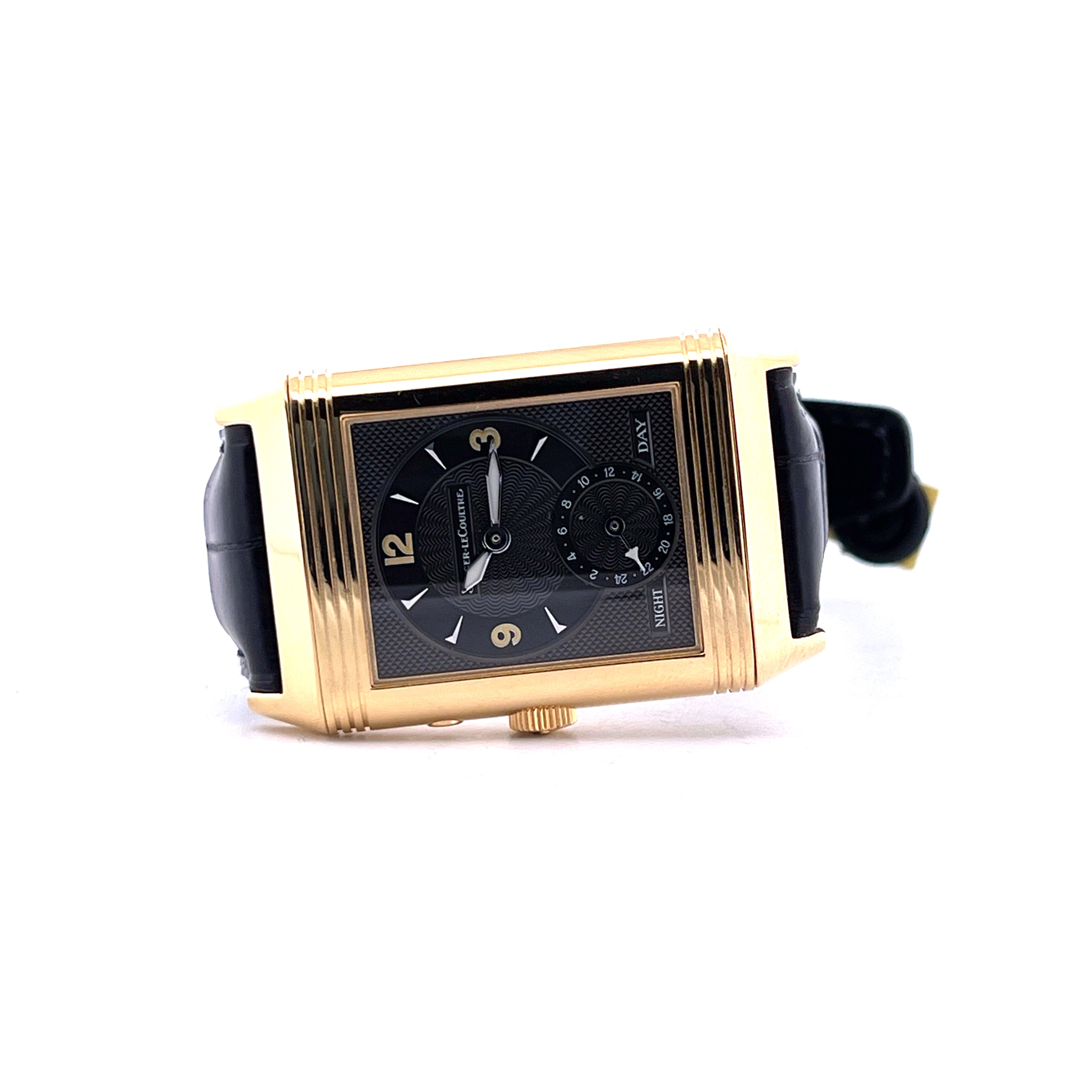 Jaeger LeCoultre - Jaeger-LeCoultre Reverso Duoface 18kt YG (Service 2024) - Juwelier Spliedt