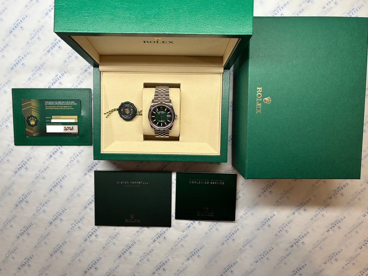Datejust / Ombre Dial / Stickers / Jubilee / Code / UNWORN / Full-Set / 2026