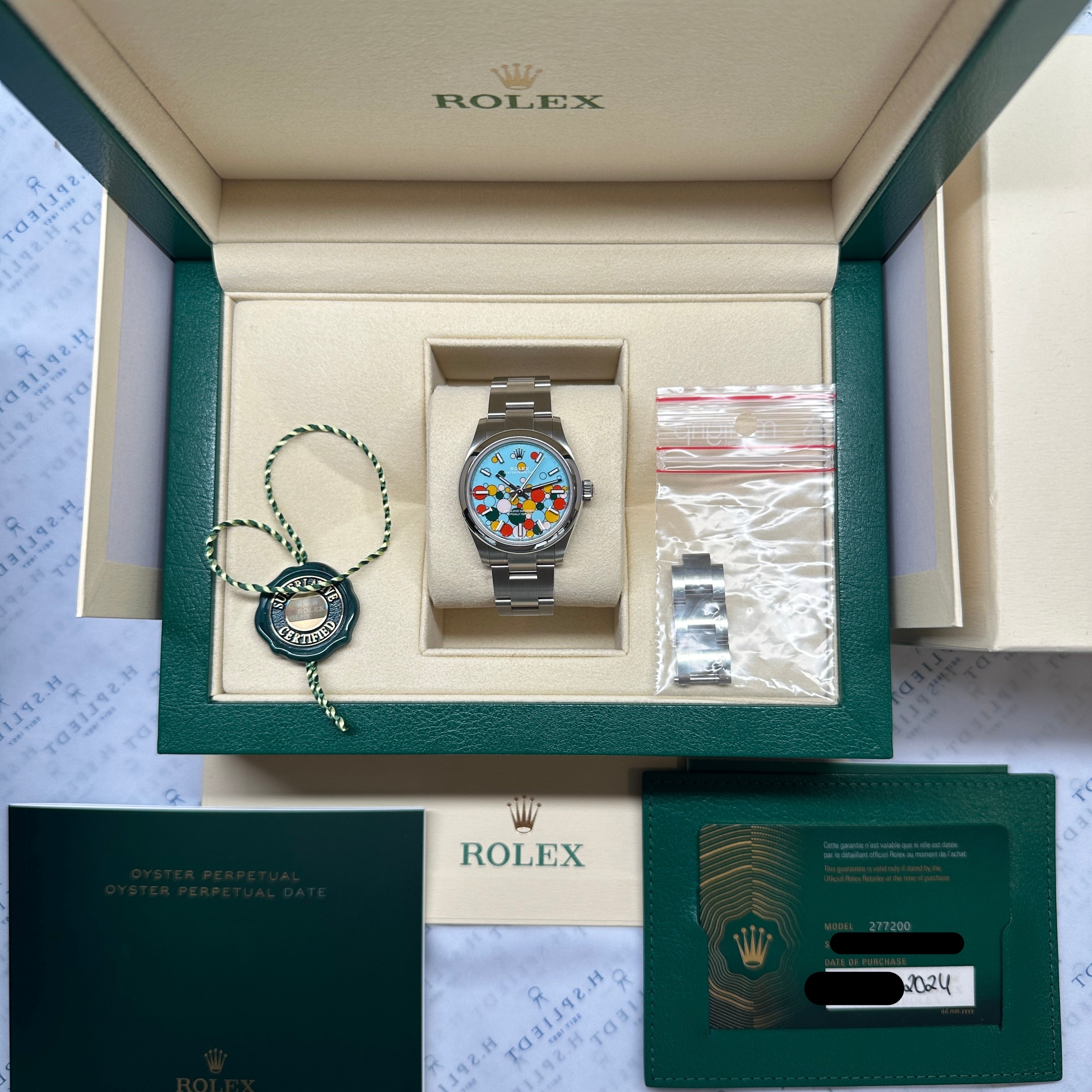 Rolex - Oyster Perpetual 31 Celebration / Unworn / Full Set / 2024 - [product_sku]