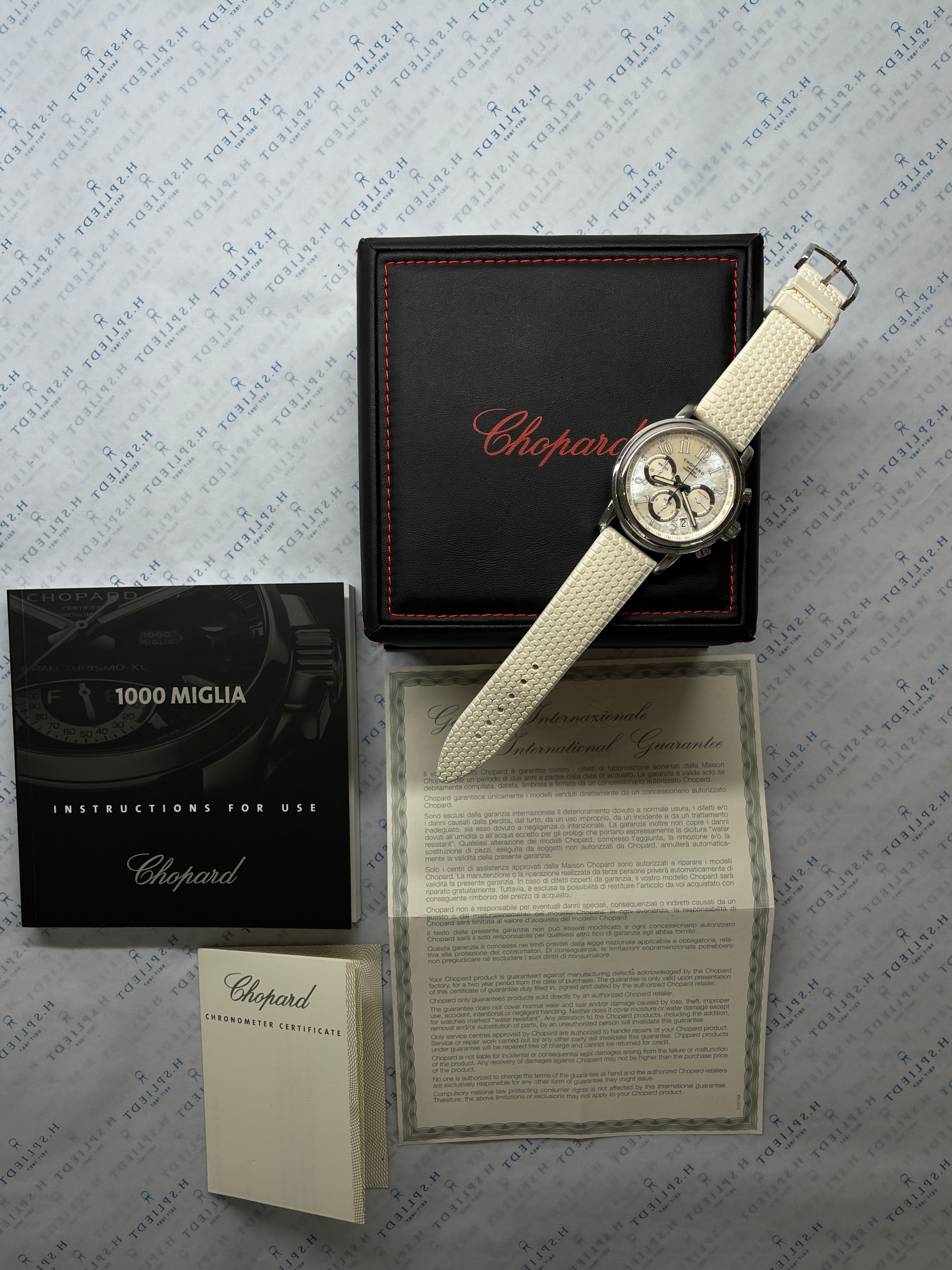 Chopard - Mille Miglia Chronograph / MOP Dial / Rubber Strap / Full-Set - [product_sku]