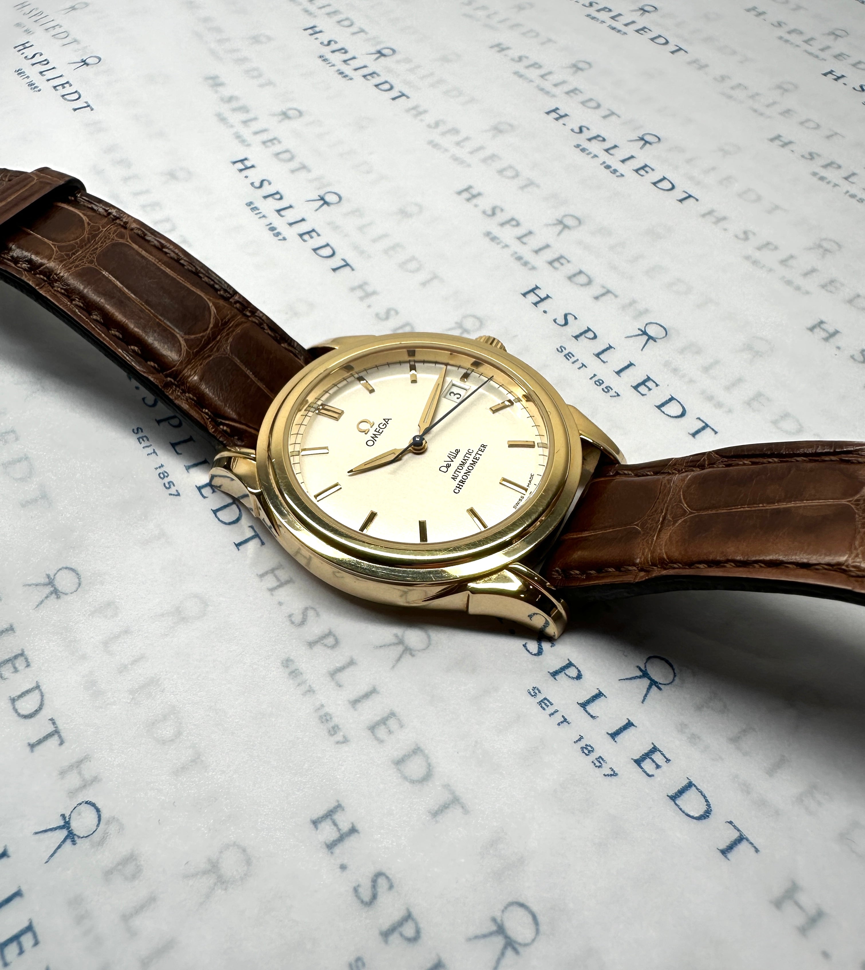 De Ville Co-axial Yellowgold 18kt / Solid Case Back / 2002