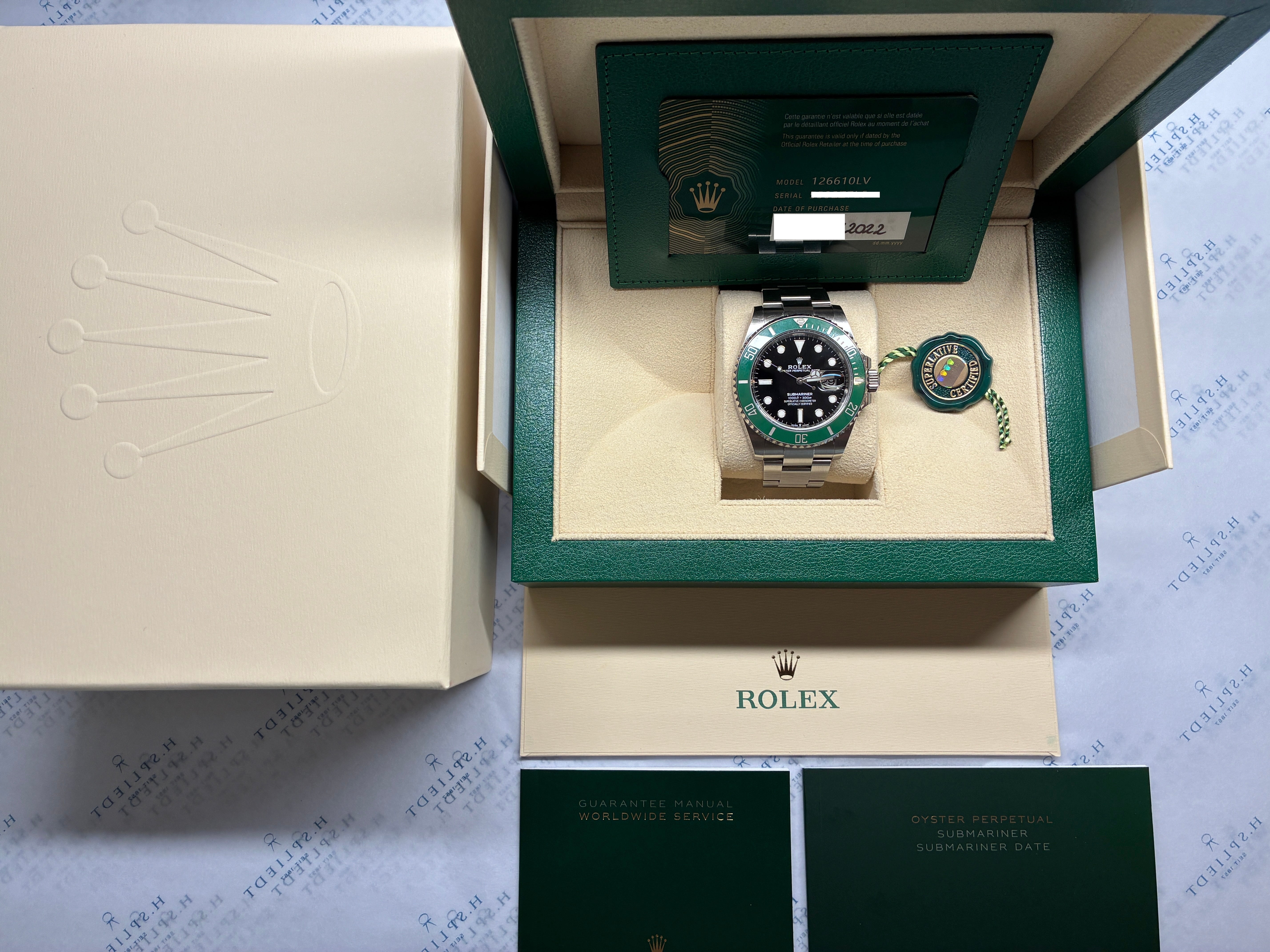 Rolex - Submariner Date / Starbucks / Box & Papers / 2022 - [product_sku]