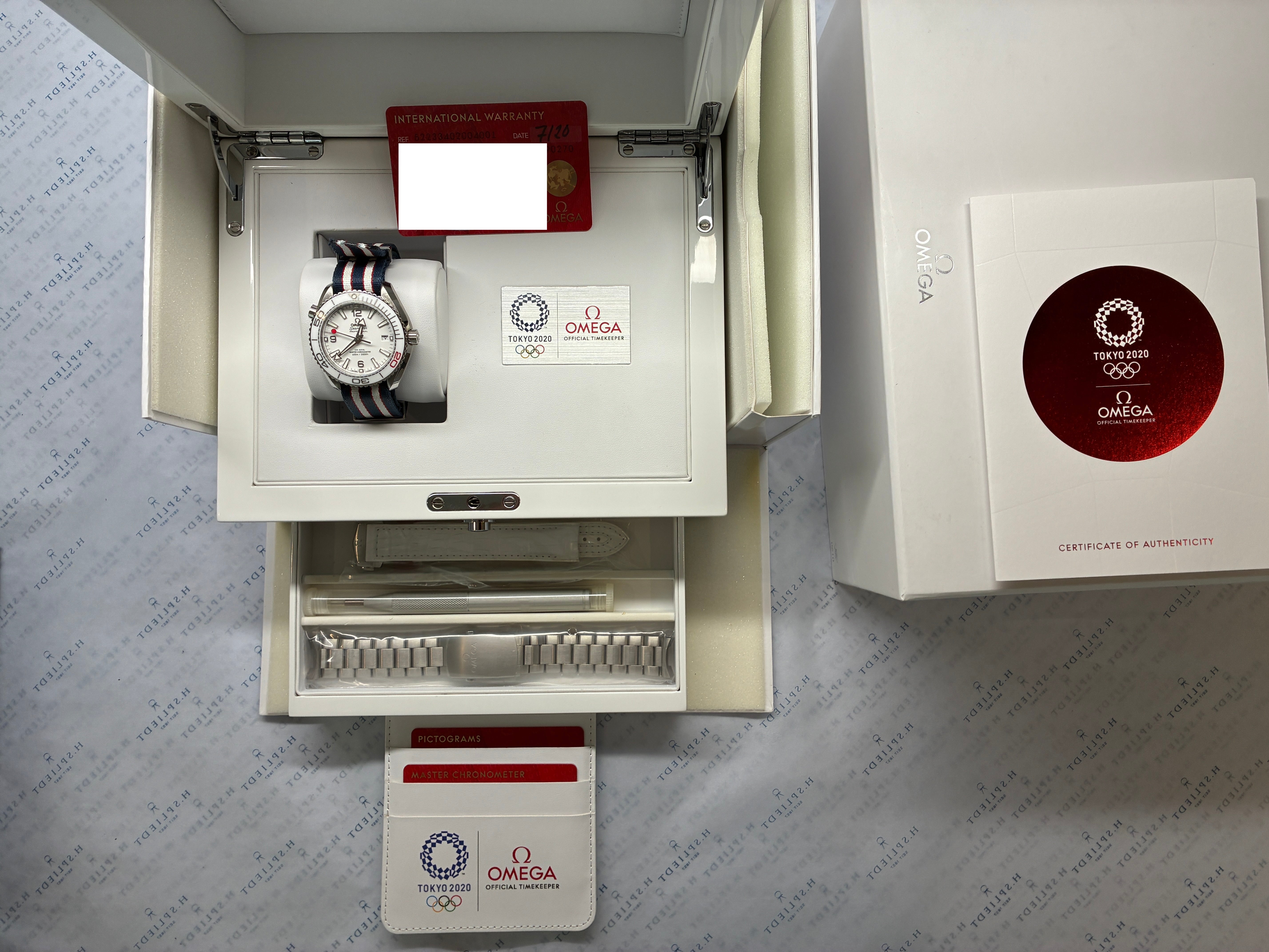 Omega - Seamaster Planet Ocean 600M "Tokyo 2020" Limited Edition / Olympia / Full-Set / 2020 - [product_sku]