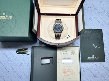 Royal Oak 14790ST -Full Set- Blue Dial -2002-