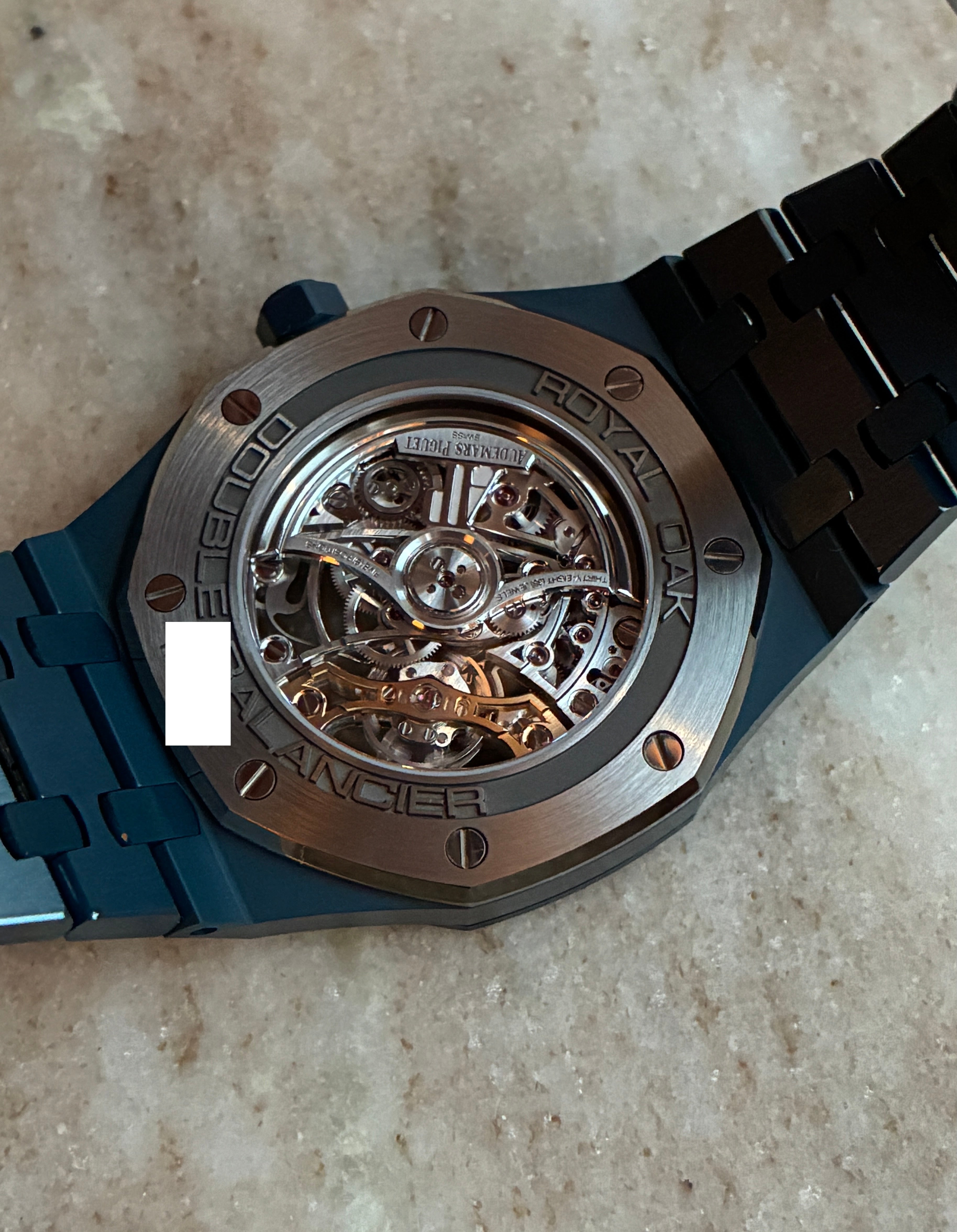 Double Balance Wheel Openworked Bleu Nuit Nuage Very rare / Full-Set / 2025