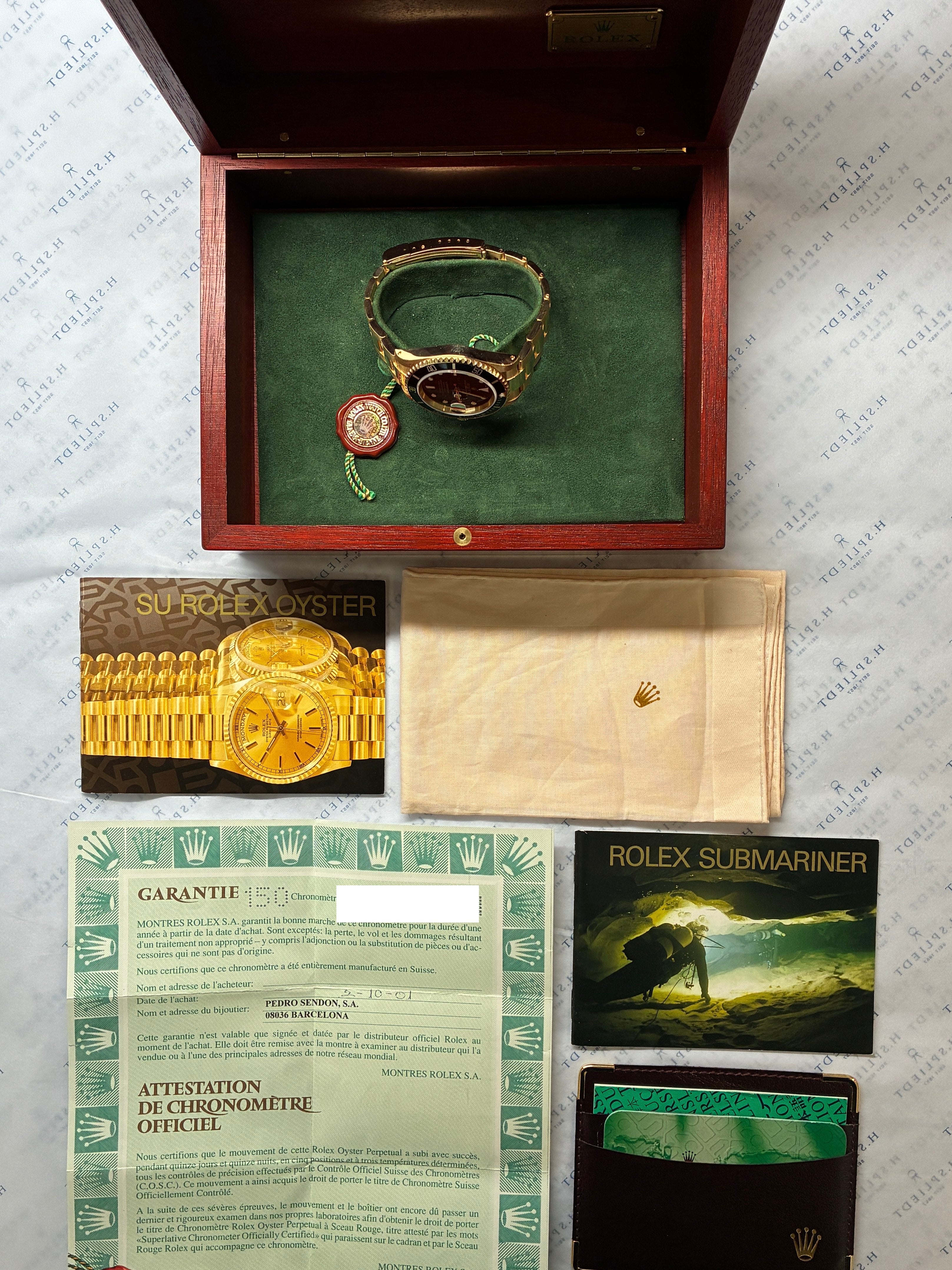 Rolex - Submariner Date / Premium Set / very good condt. / Service 2022 / 2001 - [product_sku]