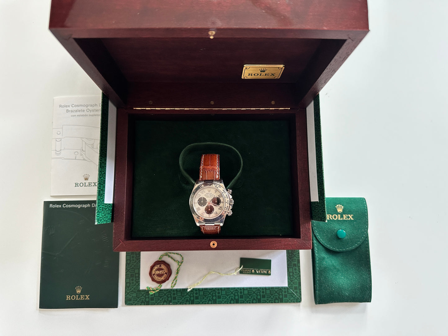 Daytona Panda Racing Dial (Whitegold) -2002-