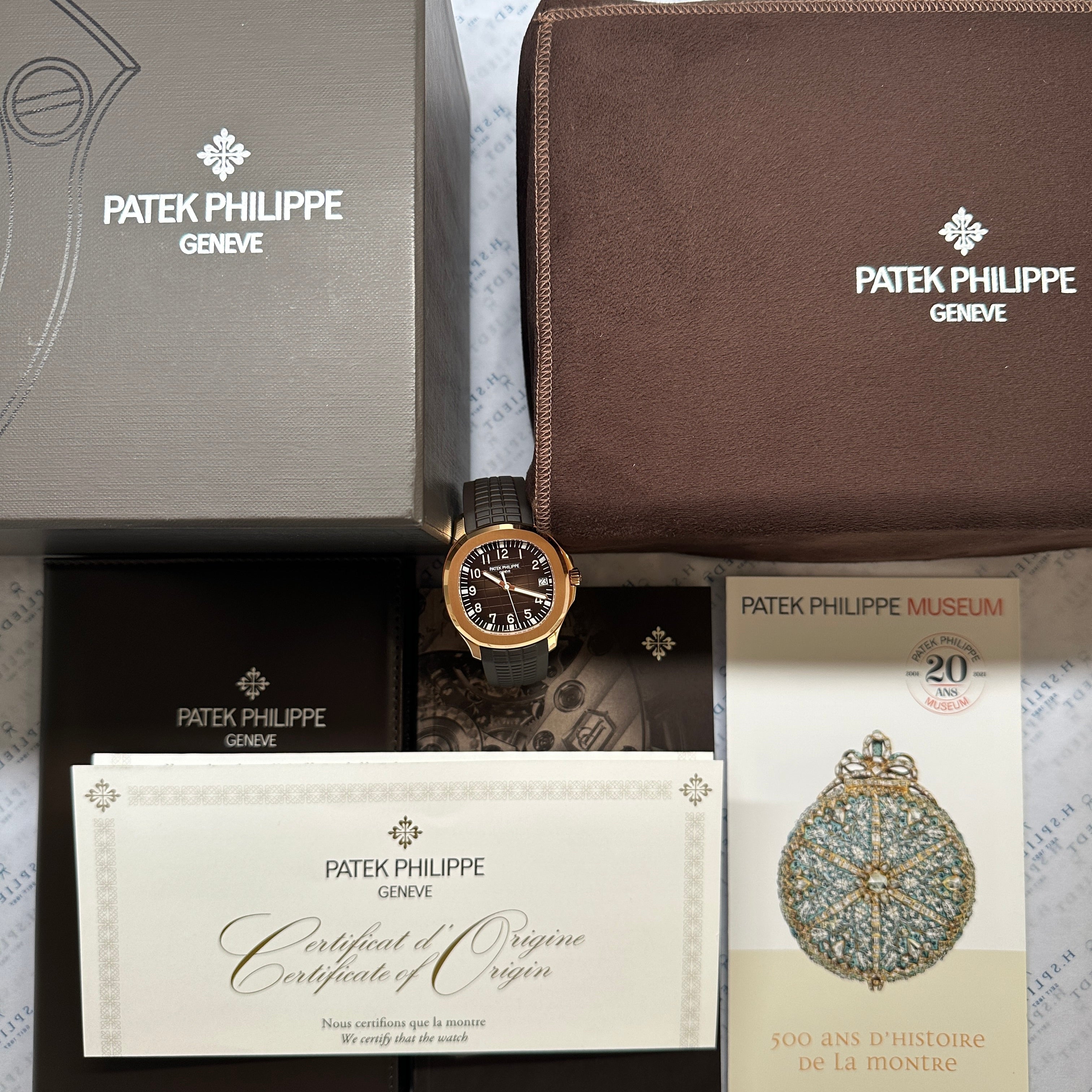 Patek Philippe - Aquanaut 5167R-001 Roségold / First Hand / like unworn / Full Set / Germany / Dez. 2021 - [product_sku]
