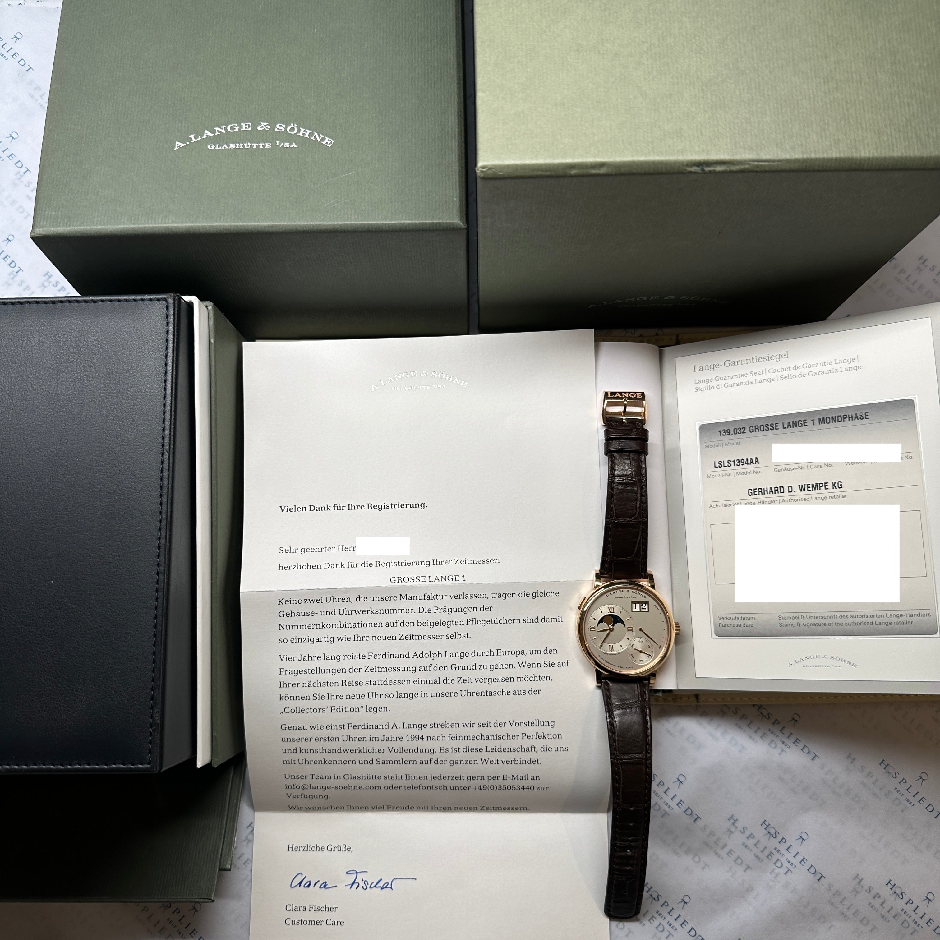 A. Lange & Söhne Grand Lange 1 Folding Clasp (2018)