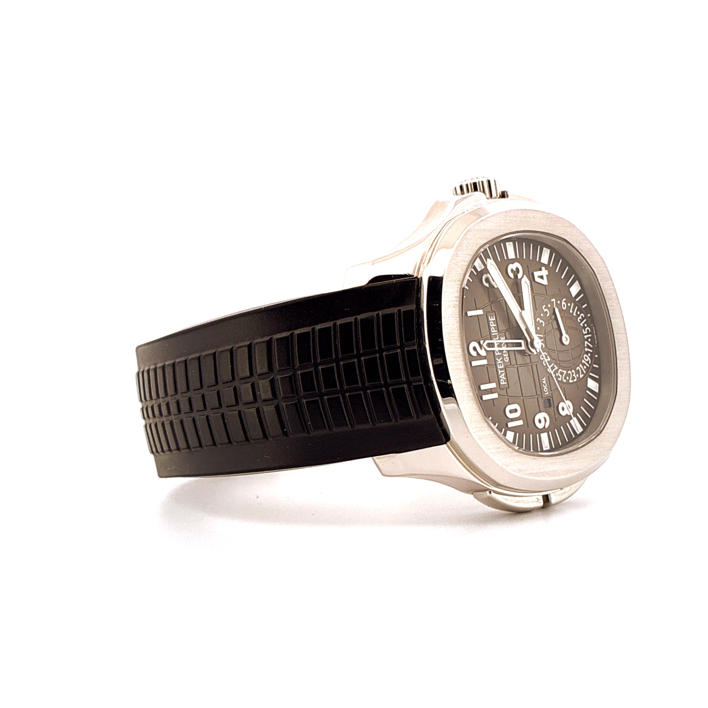 Patek Philippe Aquanaut Travel Time 5164A-001 / 2019 Full-Set