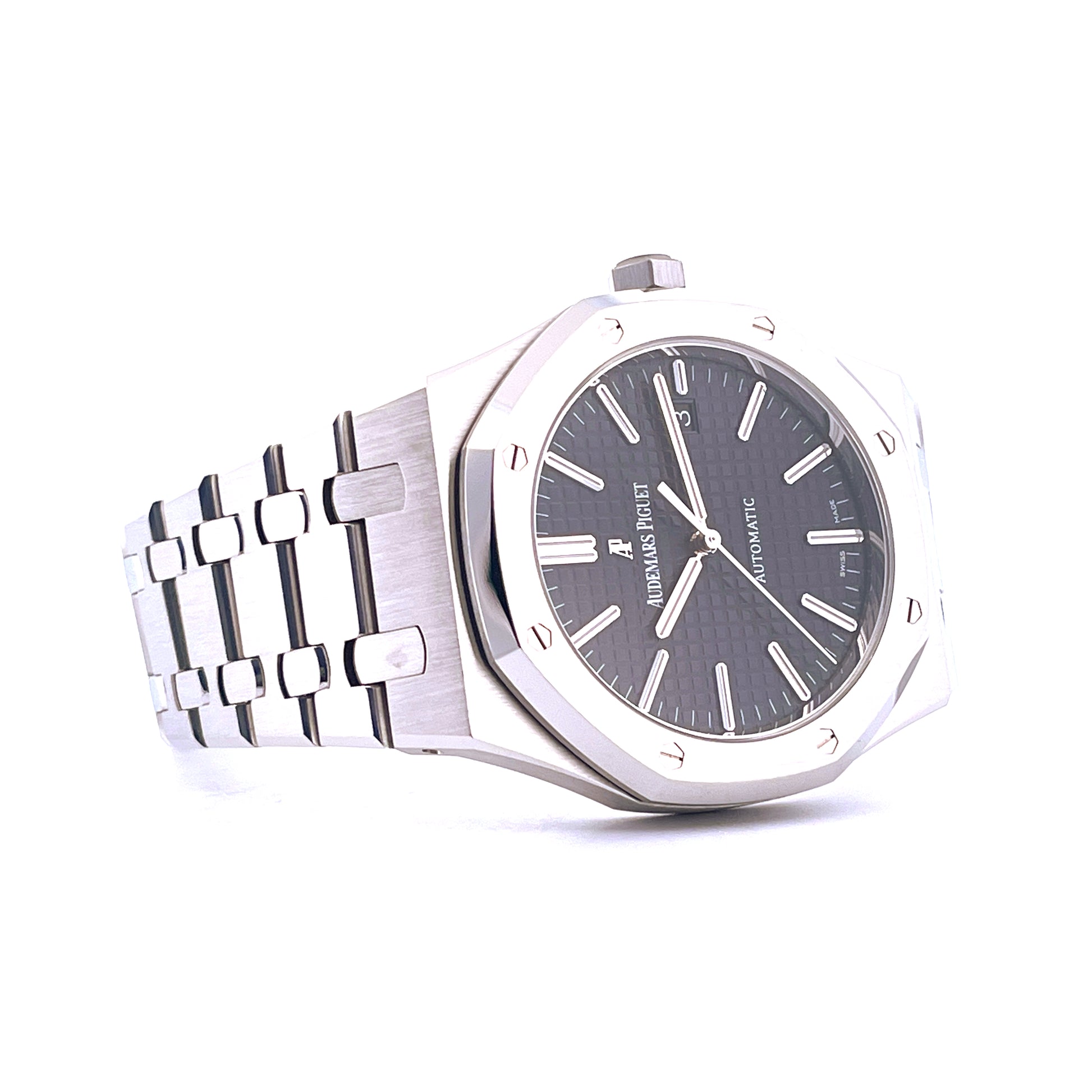 Audemars Piguet - Audemars Piguet Royal Oak Selfwinding Blue Dial - Juwelier Spliedt