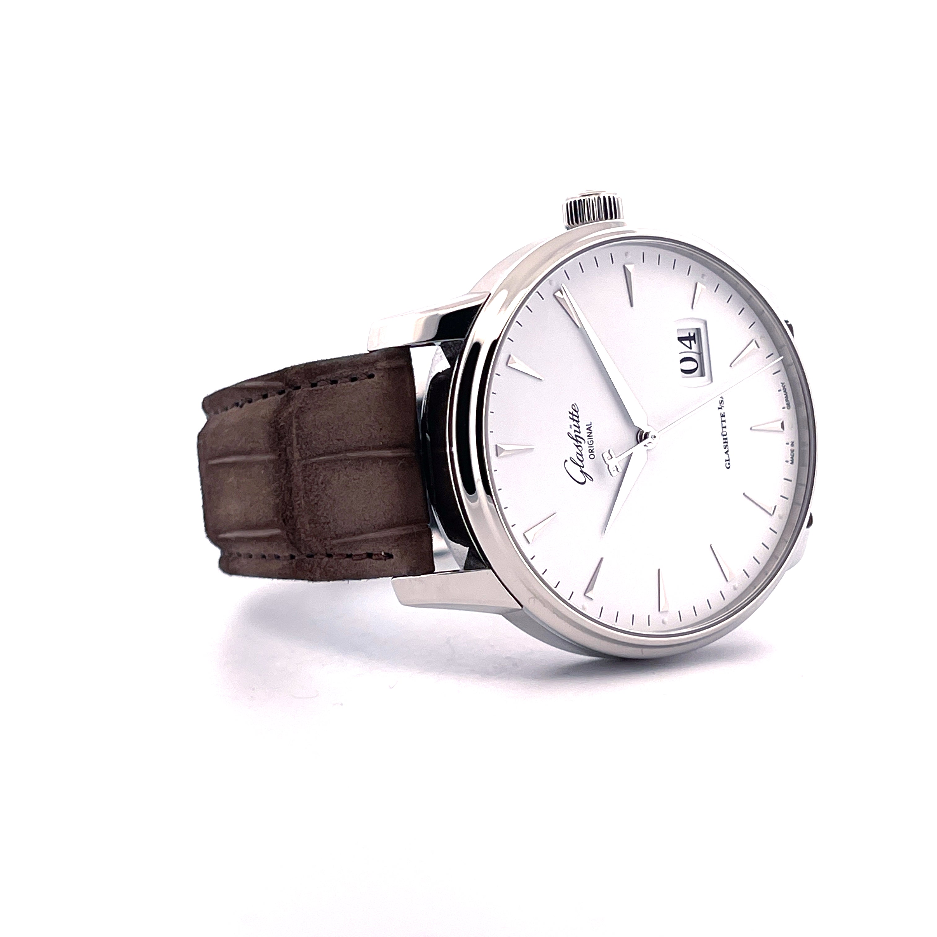 Senator Excellence Panorama Date 42mm / White Silver Dial / Premium Condition / Full Set / like new / from Germany 2026