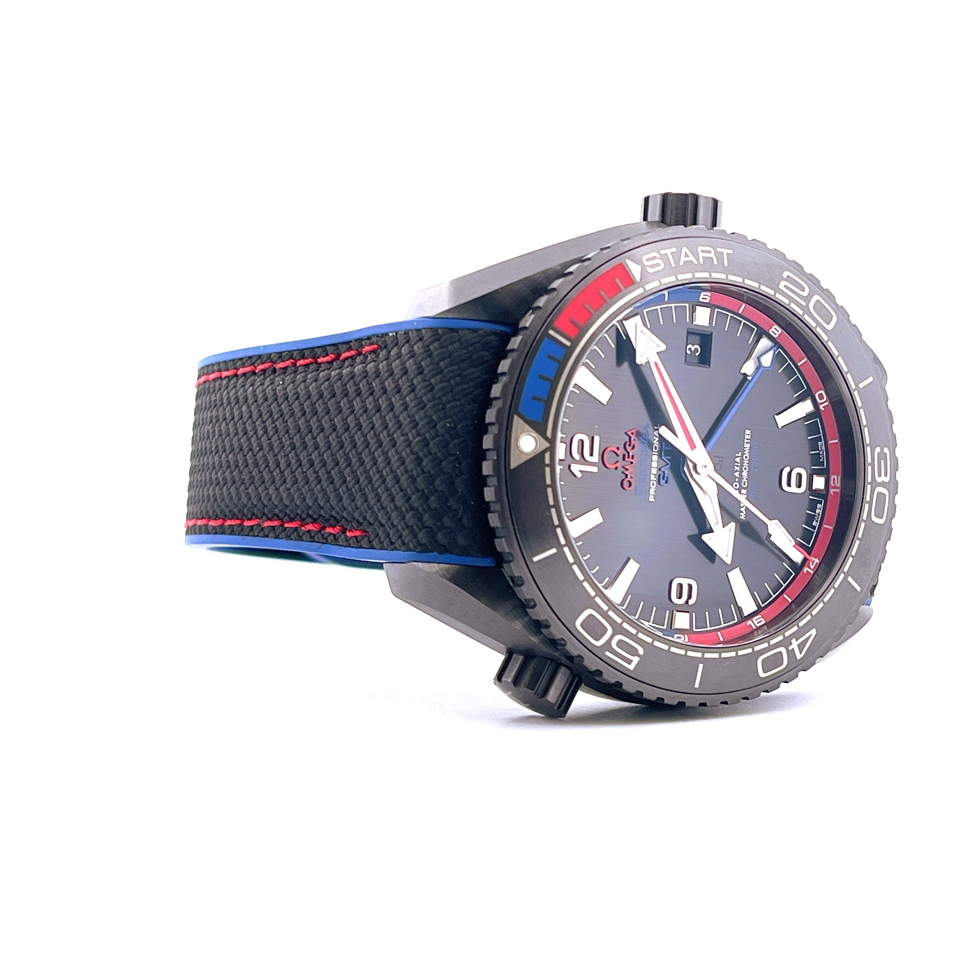 Omega - Seamaster Planet Ocean - Deep Black - ETNZ - Juwelier Spliedt