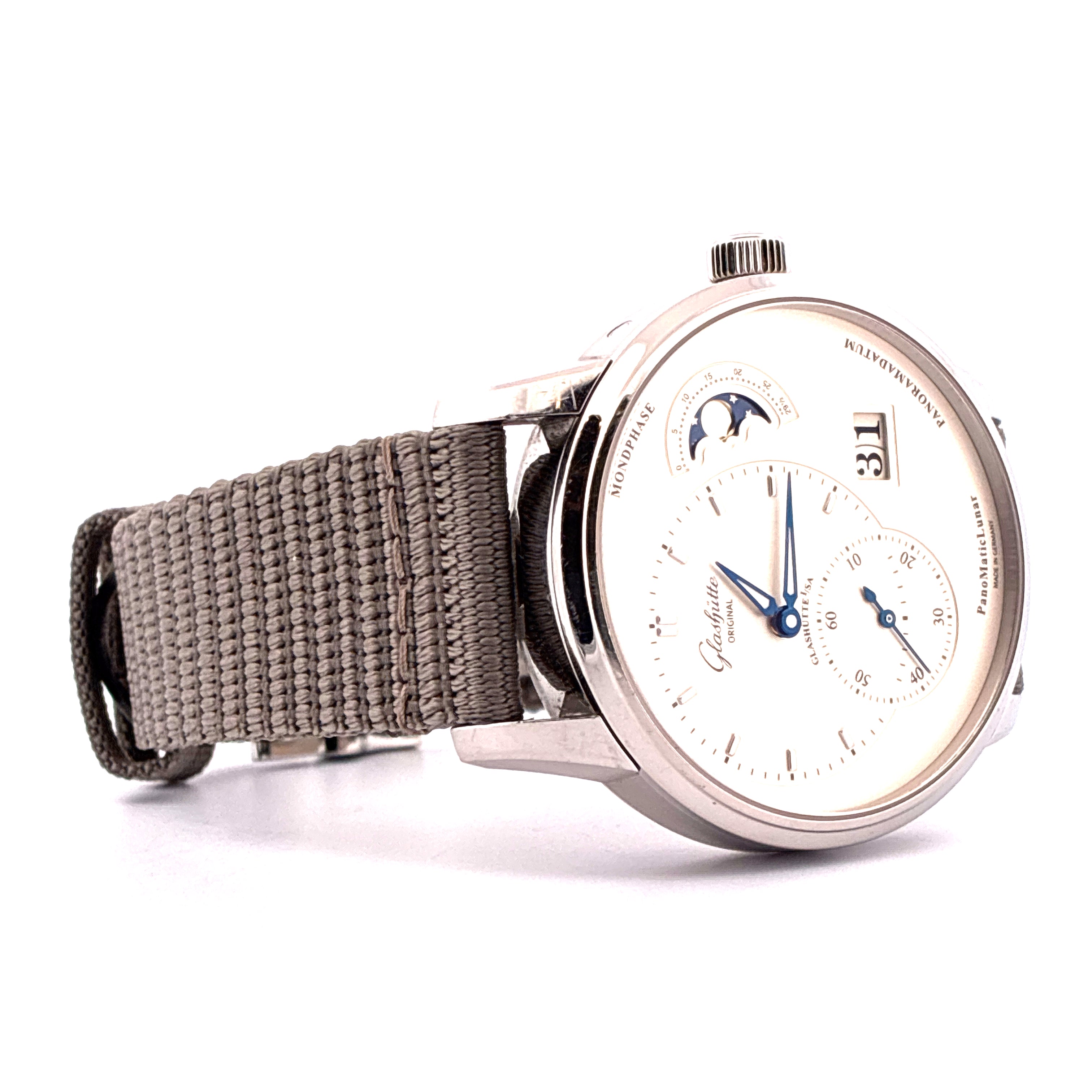 Glashütte Original - PanoMaticLunar / 2nd Strap / Box & Papers / 2022 - [product_sku]