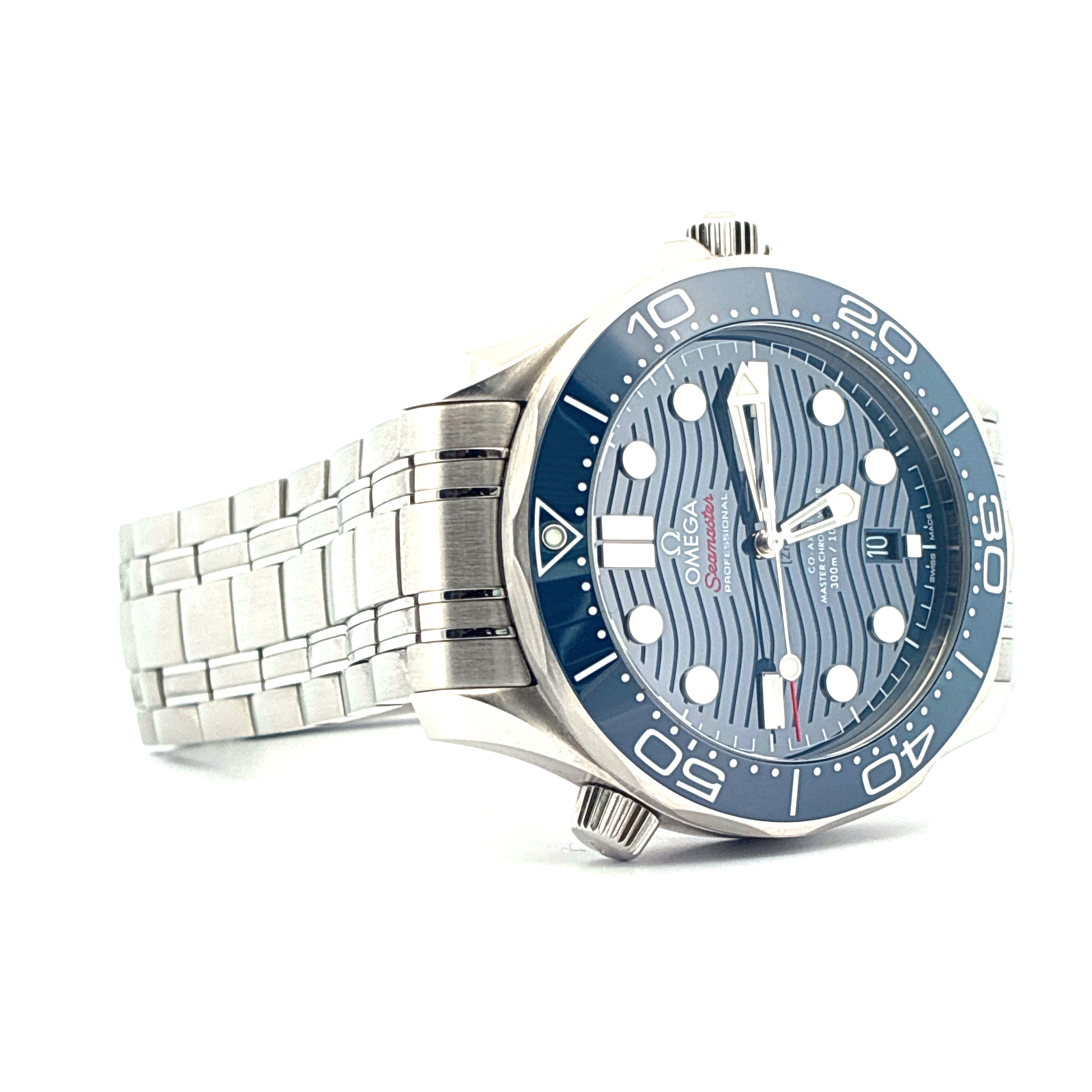 Seamaster Diver 300 M / very good condt. / Blue Dial / Full-Set / 2022