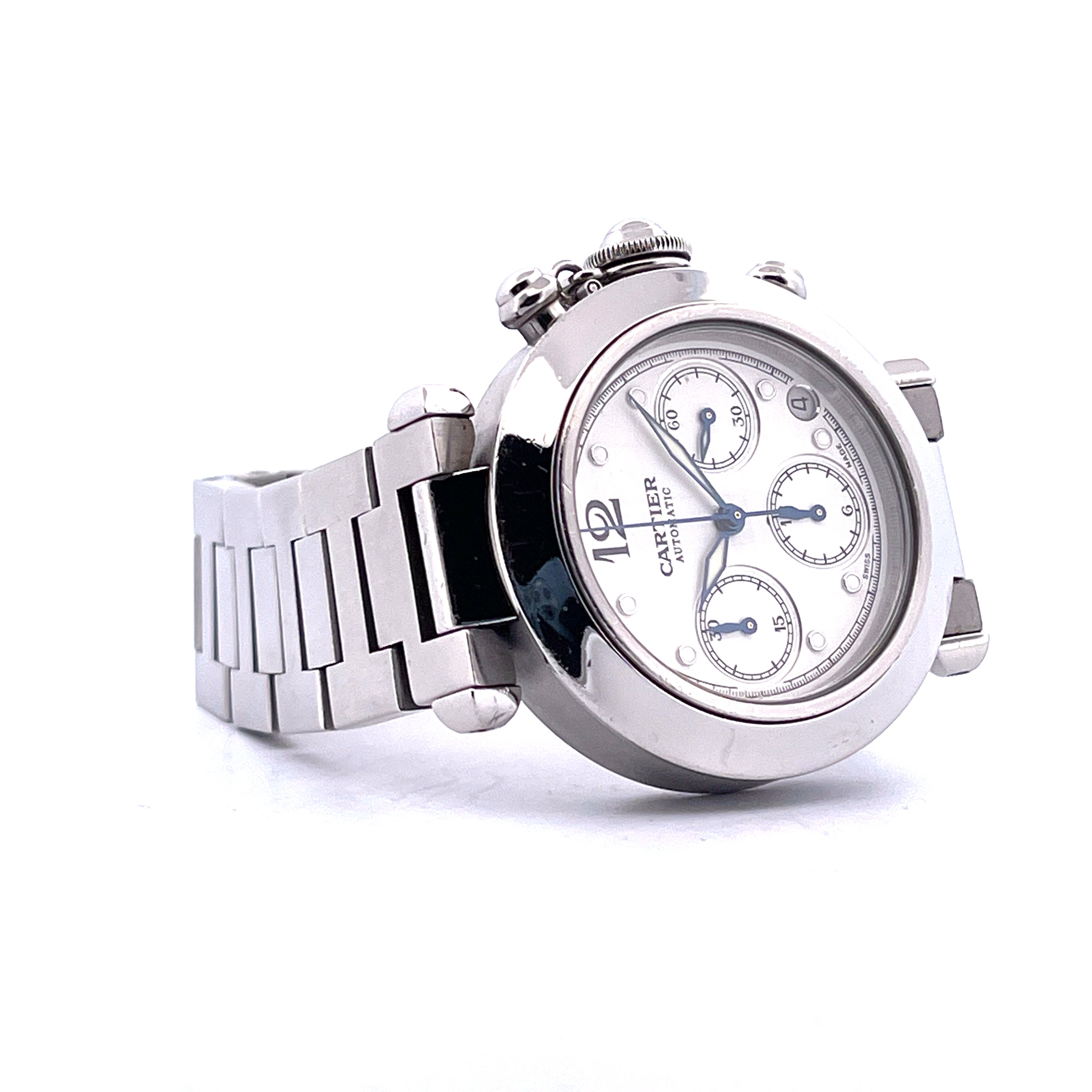 Cartier - Cartier Pasha Chronograph 36mm - Juwelier Spliedt