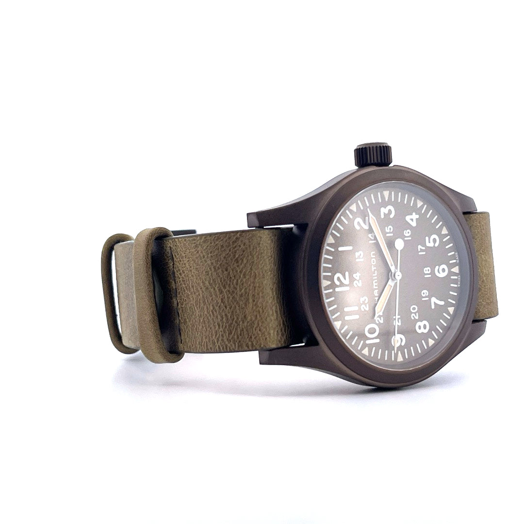 Hamilton - Khaki Field Mechanical / box / certificate / like new / unworn / 2025 - [product_sku]