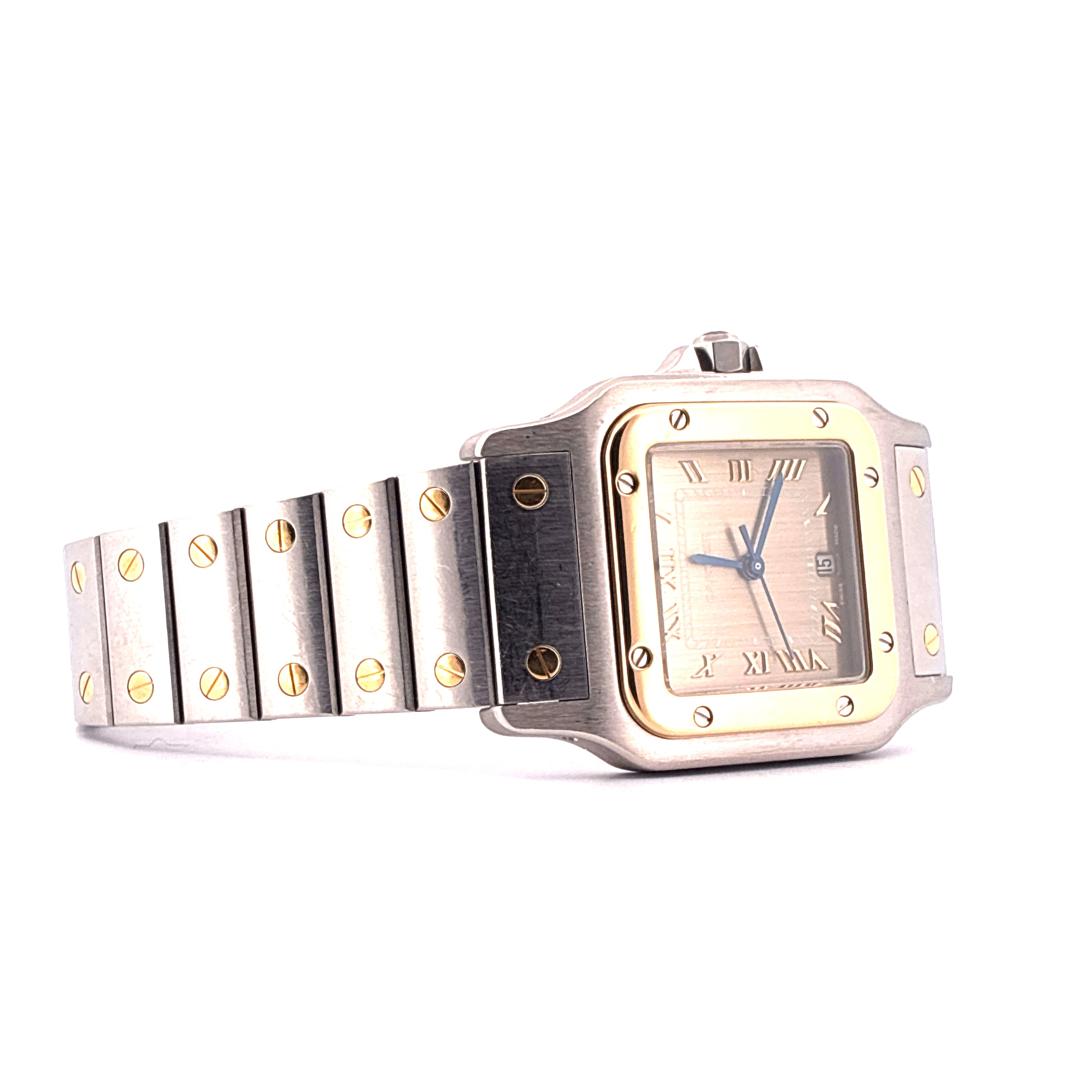 Santos Galbée / Gold Dial / Bicolor / Service 2026 / Unpolished