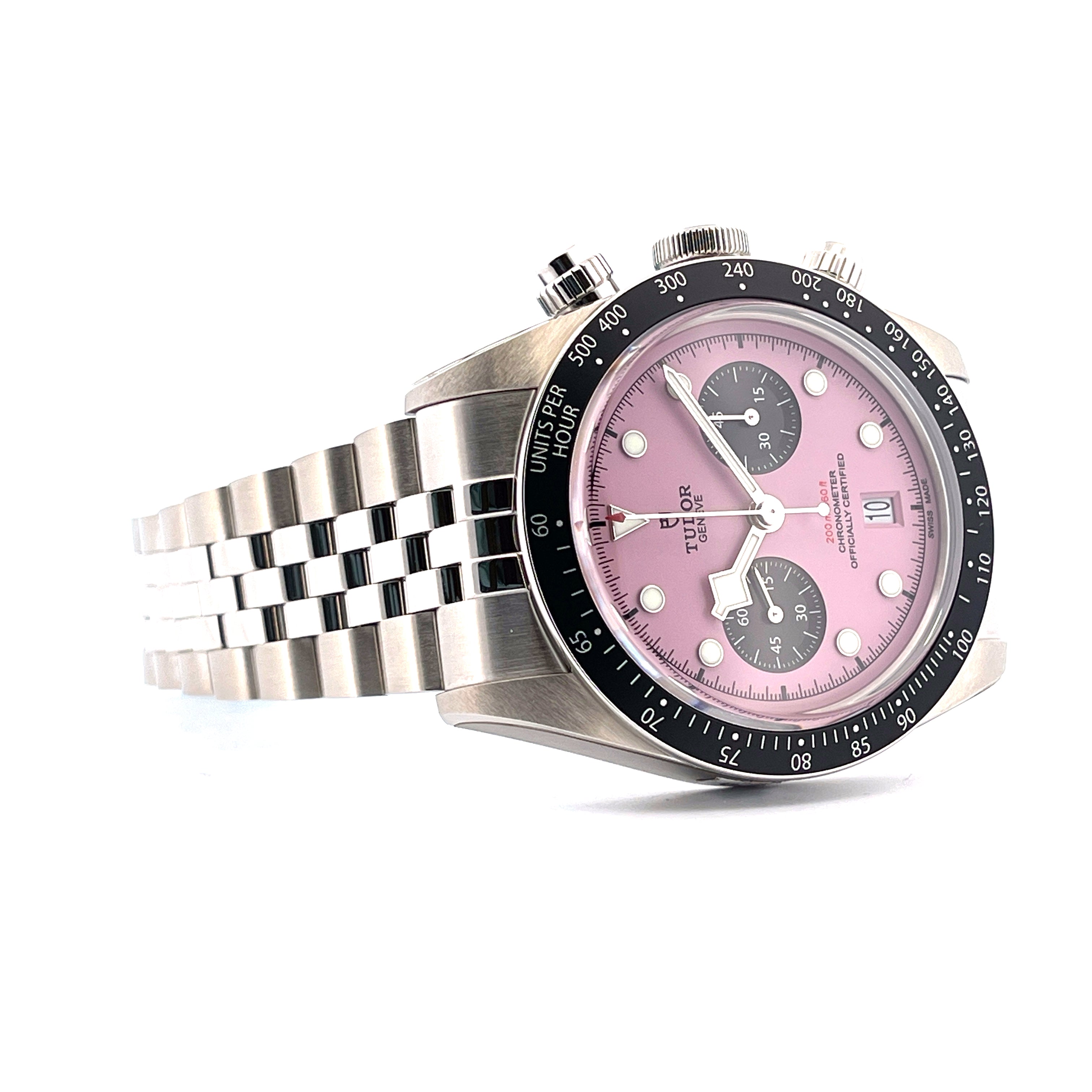 Tudor - Tudor Black Bay Chrono Pink Inter Miami - Juwelier Spliedt