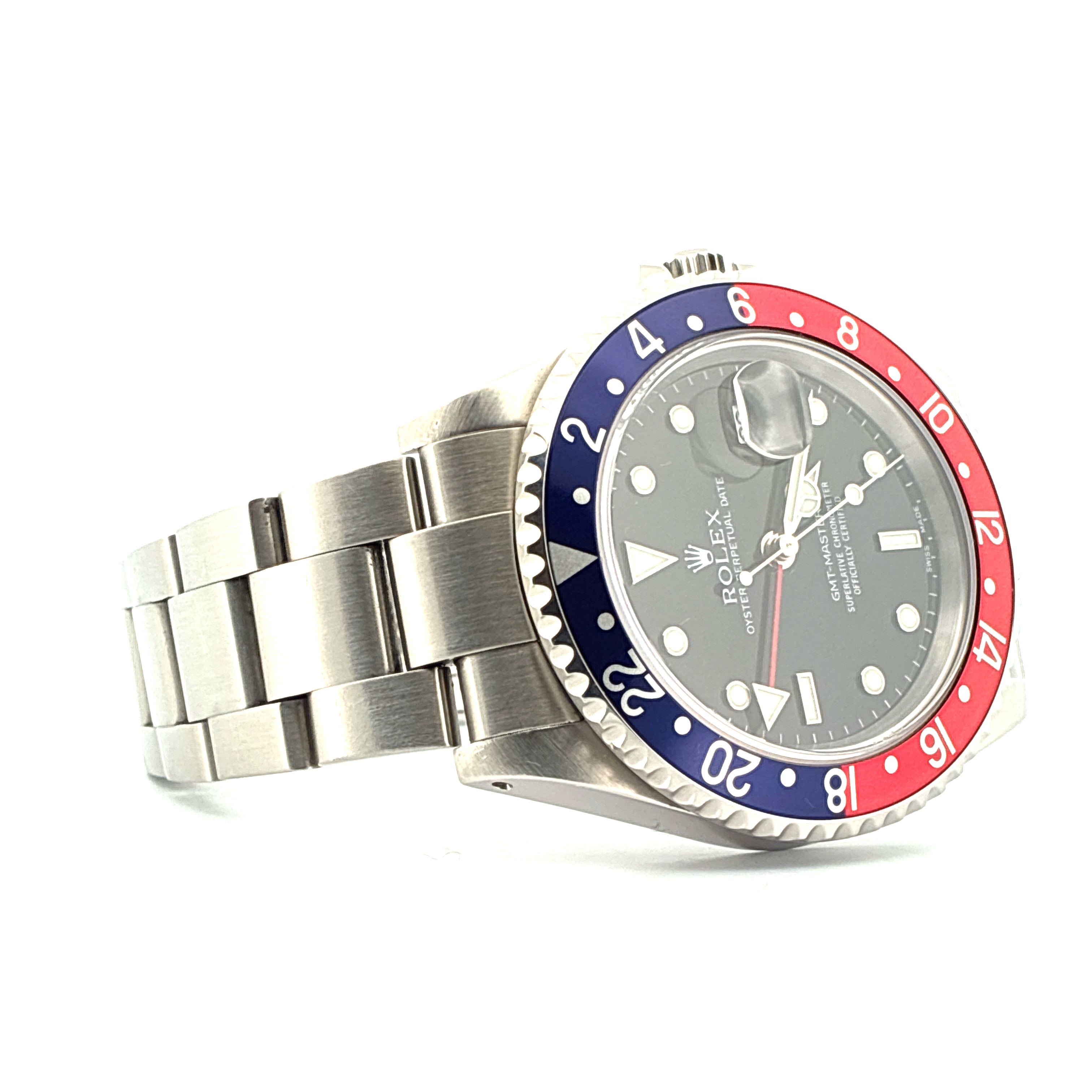 GMT-Master II / Pepsi / CPO / Full Set / sehr guter Zustand (2001)