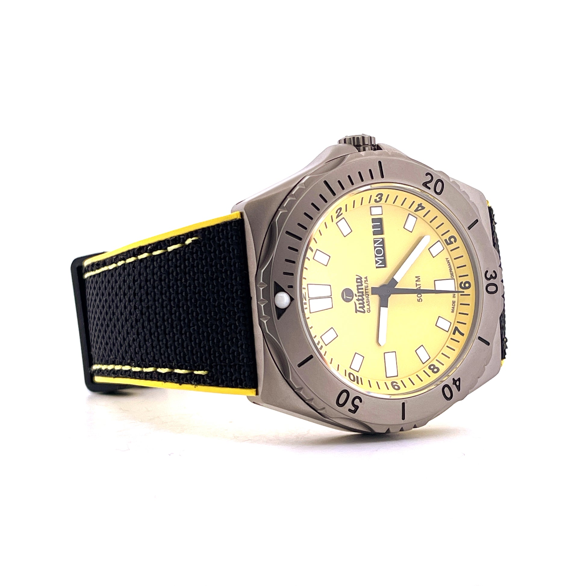 Tutima - Tutima M2 Seven Seas Yellow - Juwelier Spliedt