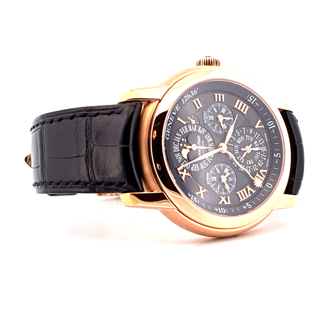 Audemars Piguet Jules Audemars Equation Of Time Ewiger Kalender Full Set / AP Service 2024 / Extract from the Archives (2007)