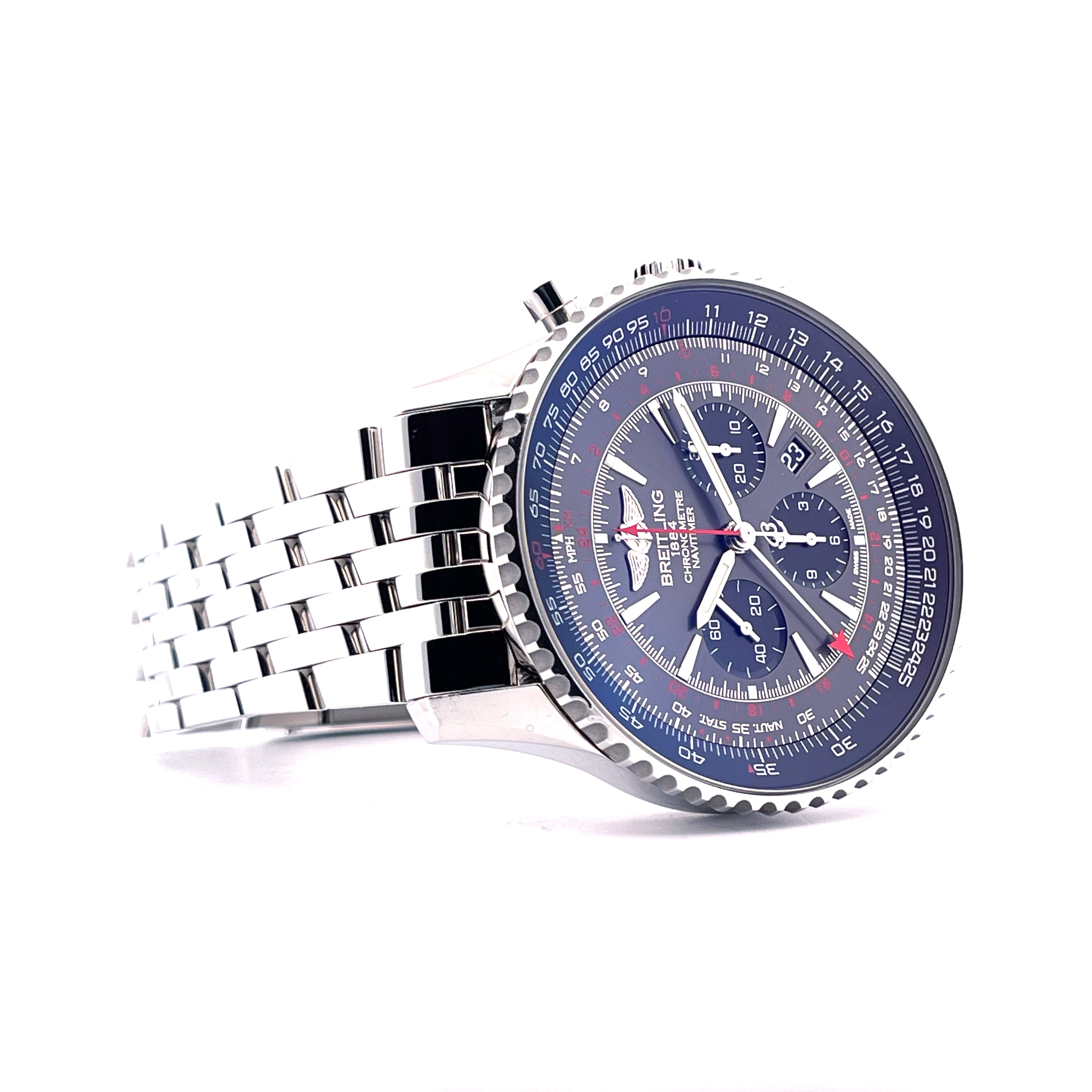 Breitling - Navitimer Gmt 48 / Full Set / 2nd Strap / very good Condt. / 2022 - [product_sku]