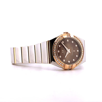 Omega - Omega Constellation Quartz Brown - [product_sku]